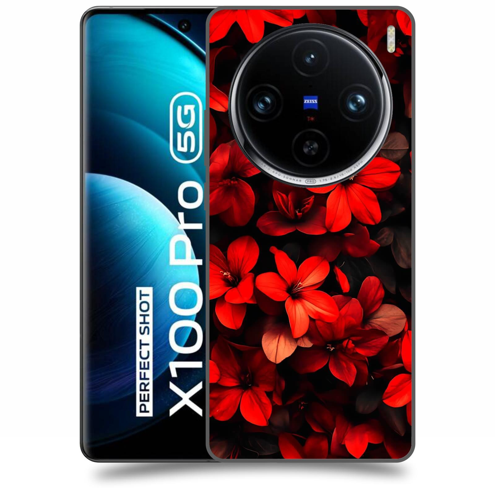 ACOVER Kryt na mobil Vivo X100 Pro 5G - Temná vášeň