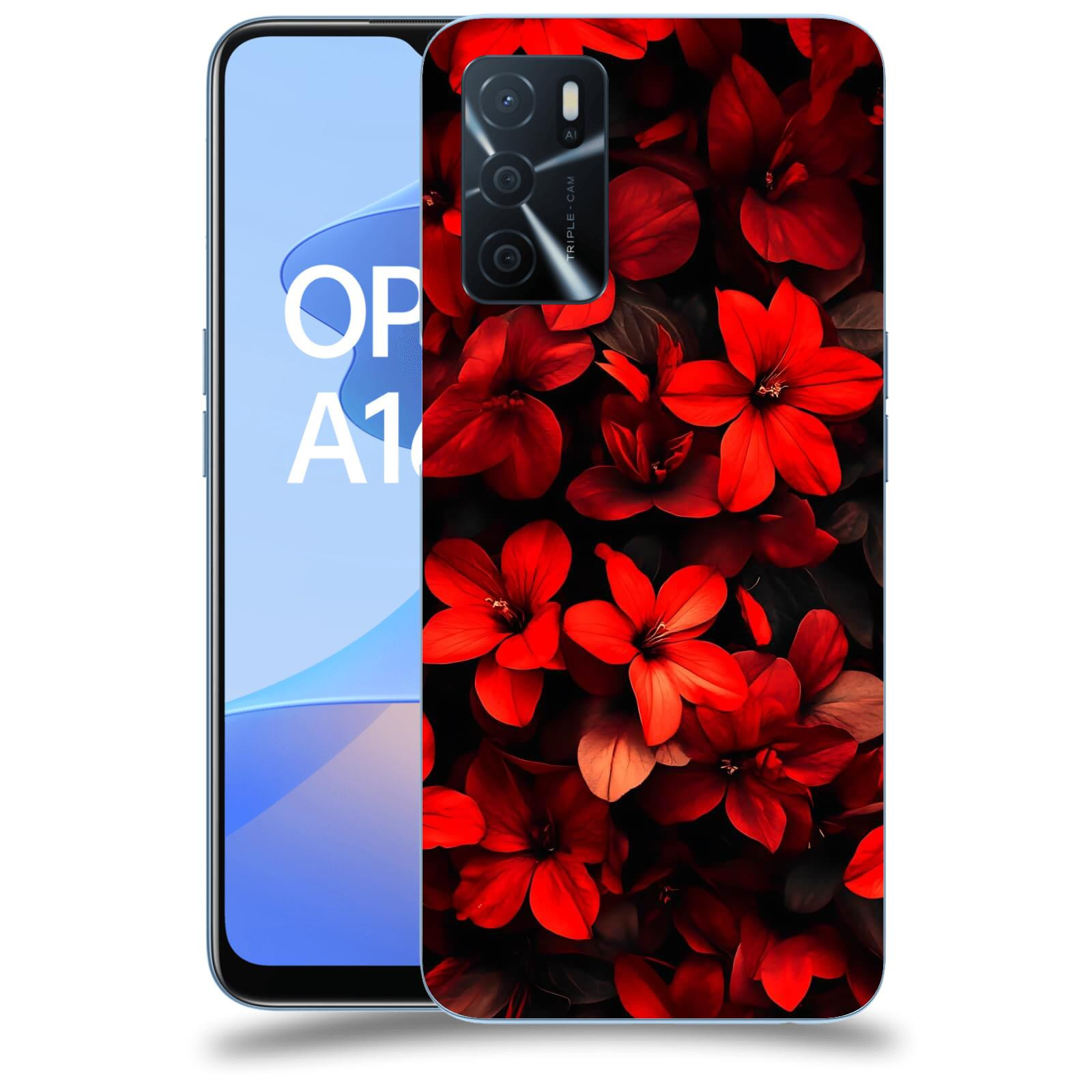 ACOVER Kryt na mobil OPPO A16s - Temná vášeň