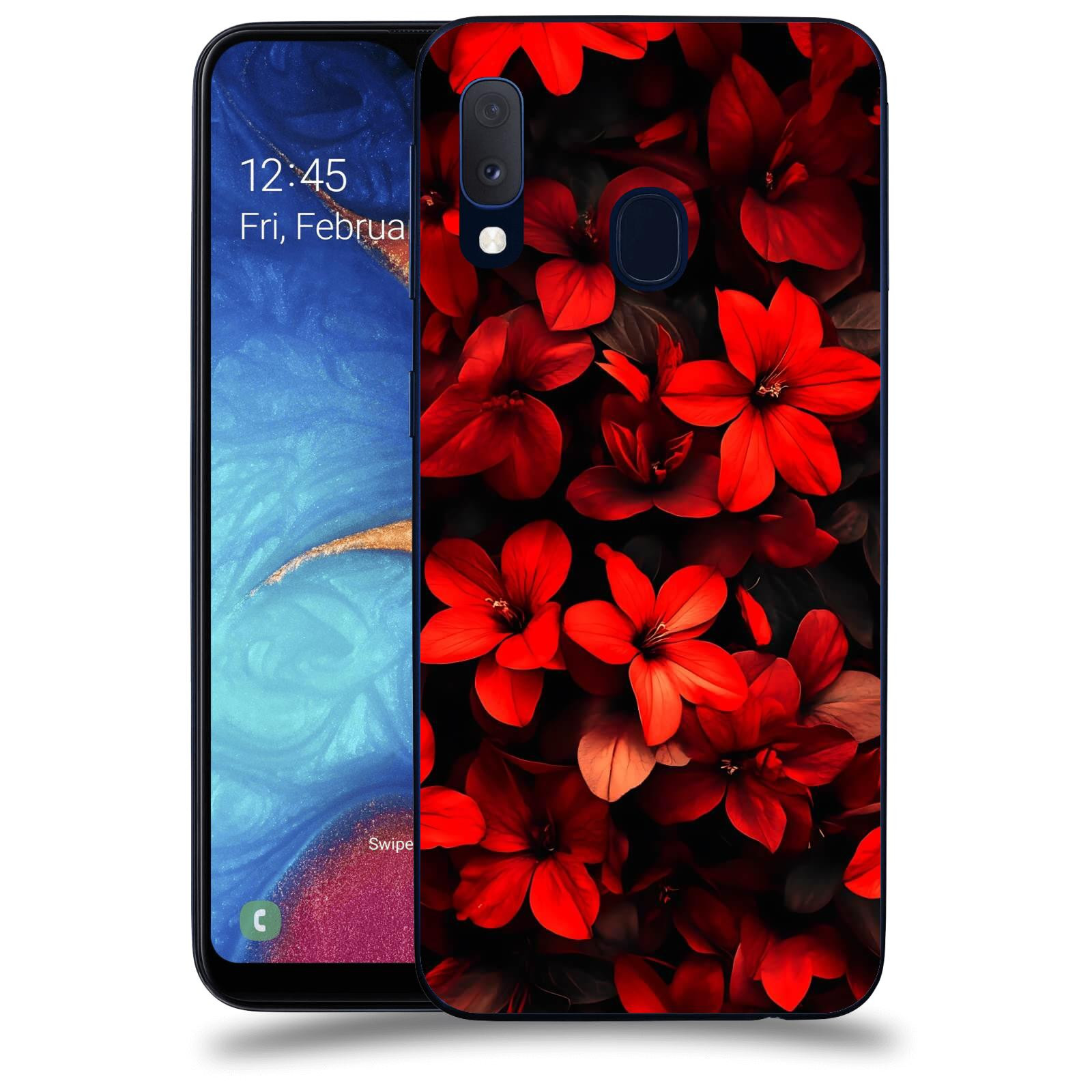 ACOVER Kryt na mobil Samsung Galaxy A20e A202F - Temná vášeň