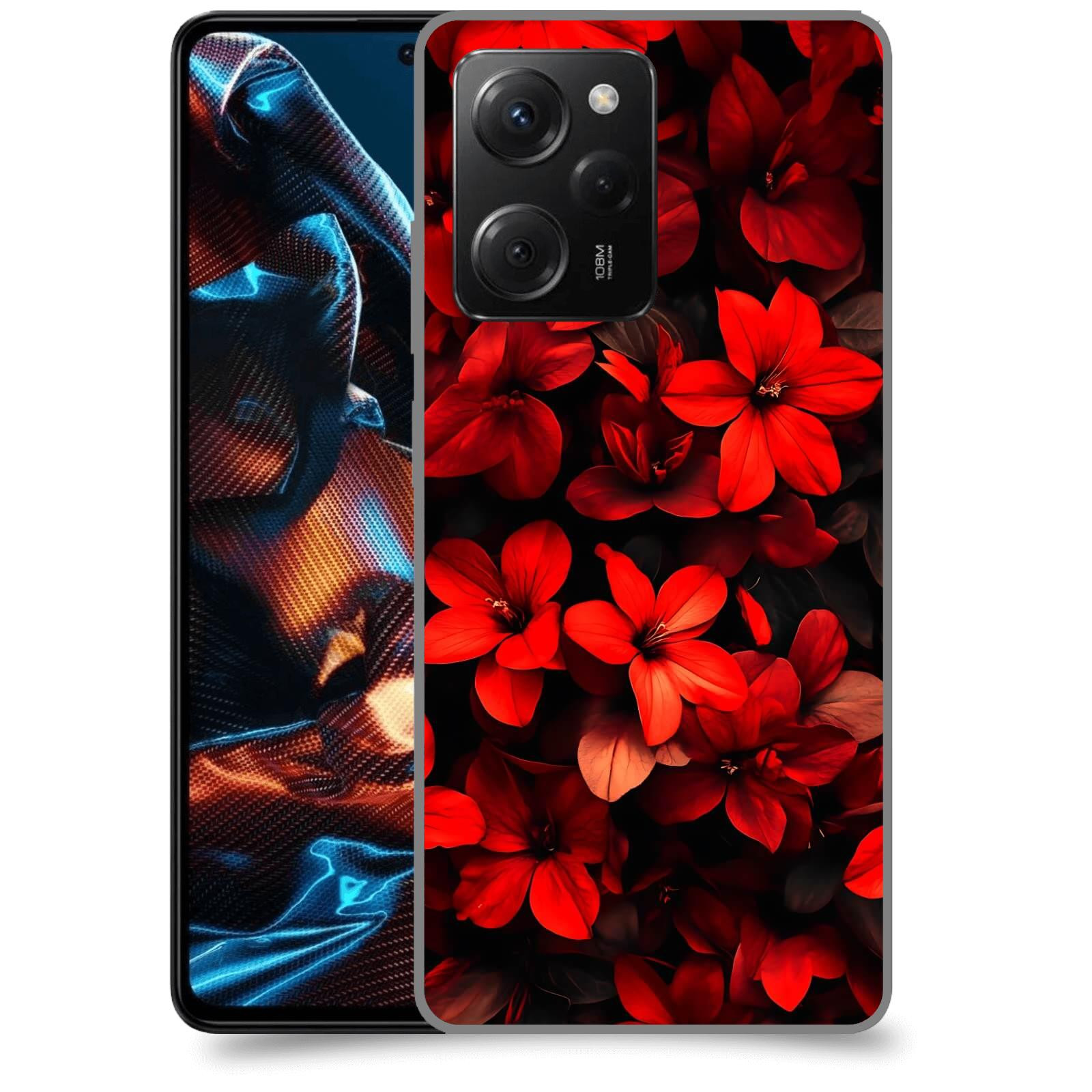 ACOVER Kryt na mobil Xiaomi Poco X5 Pro - Temná vášeň