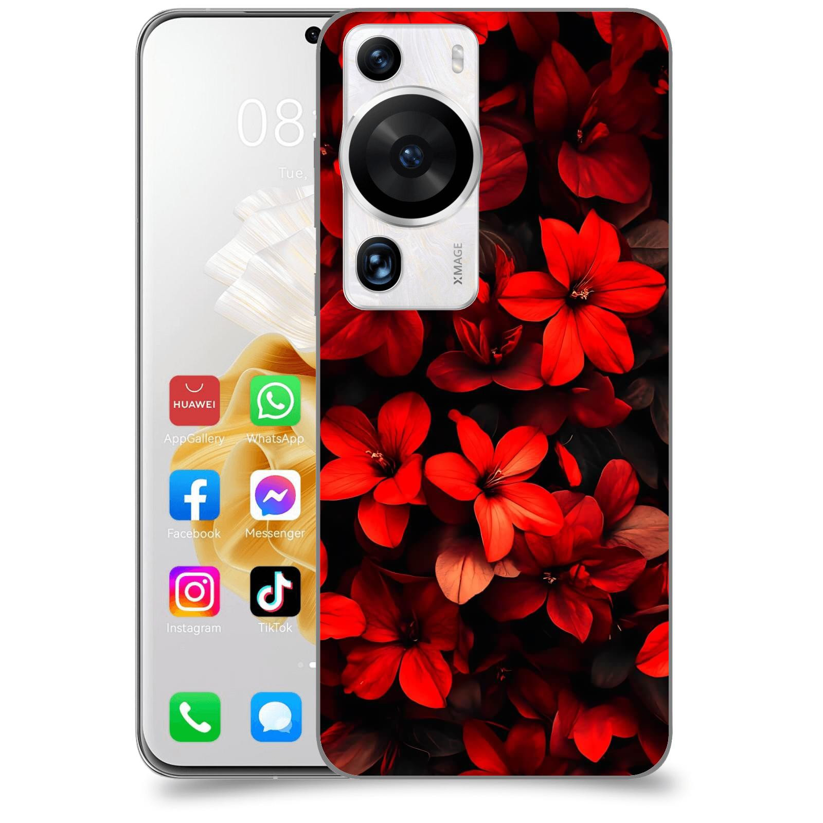 ACOVER Kryt na mobil Huawei P60 Pro - Temná vášeň