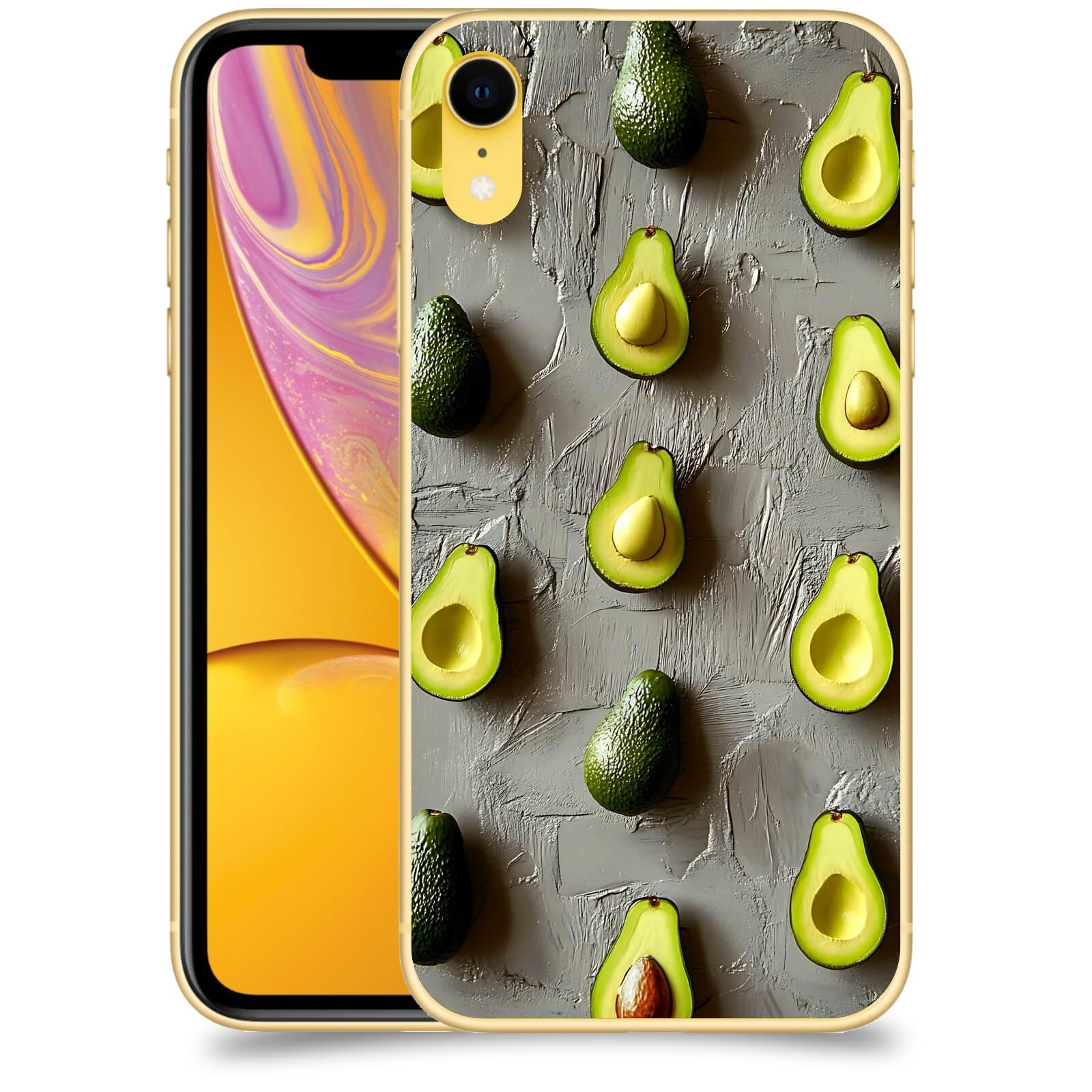 ACOVER Kryt na mobil Apple iPhone XR - Zelená harmonie