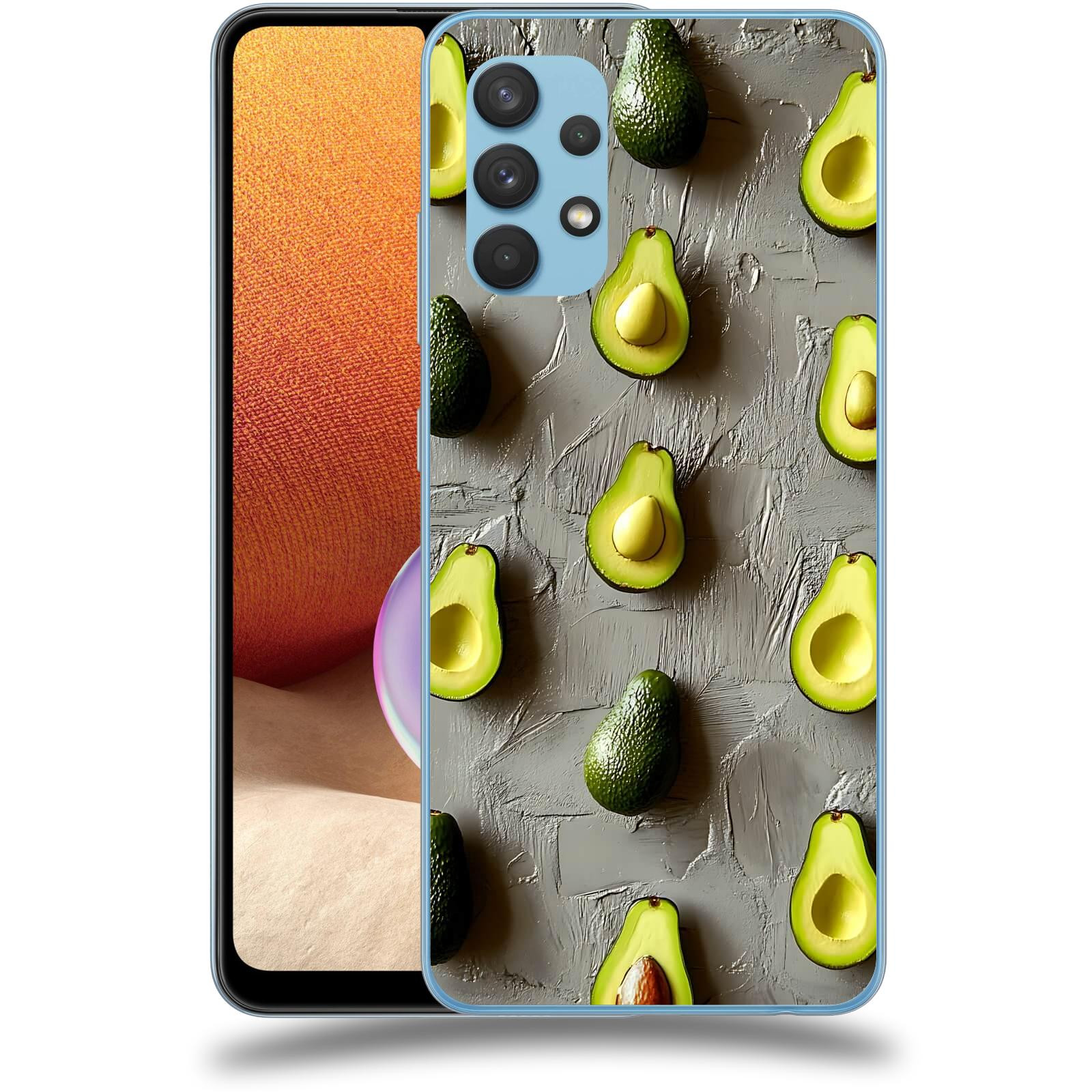 ACOVER Kryt na mobil Samsung Galaxy A32 4G SM-A325F - Zelená harmonie