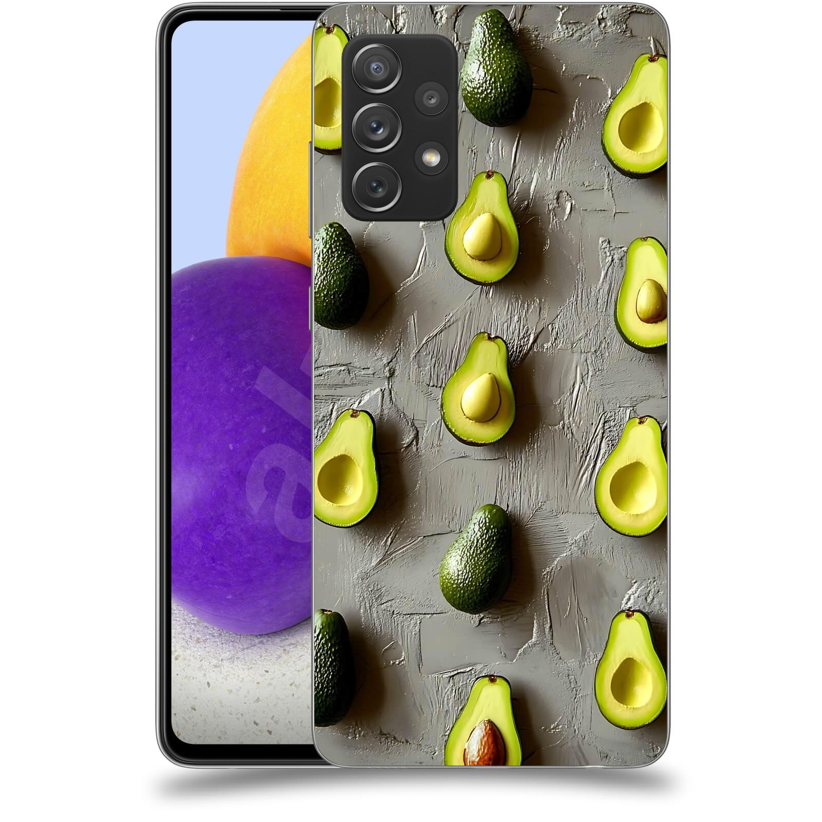 ACOVER Kryt na mobil Samsung Galaxy A72 A725F - Zelená harmonie