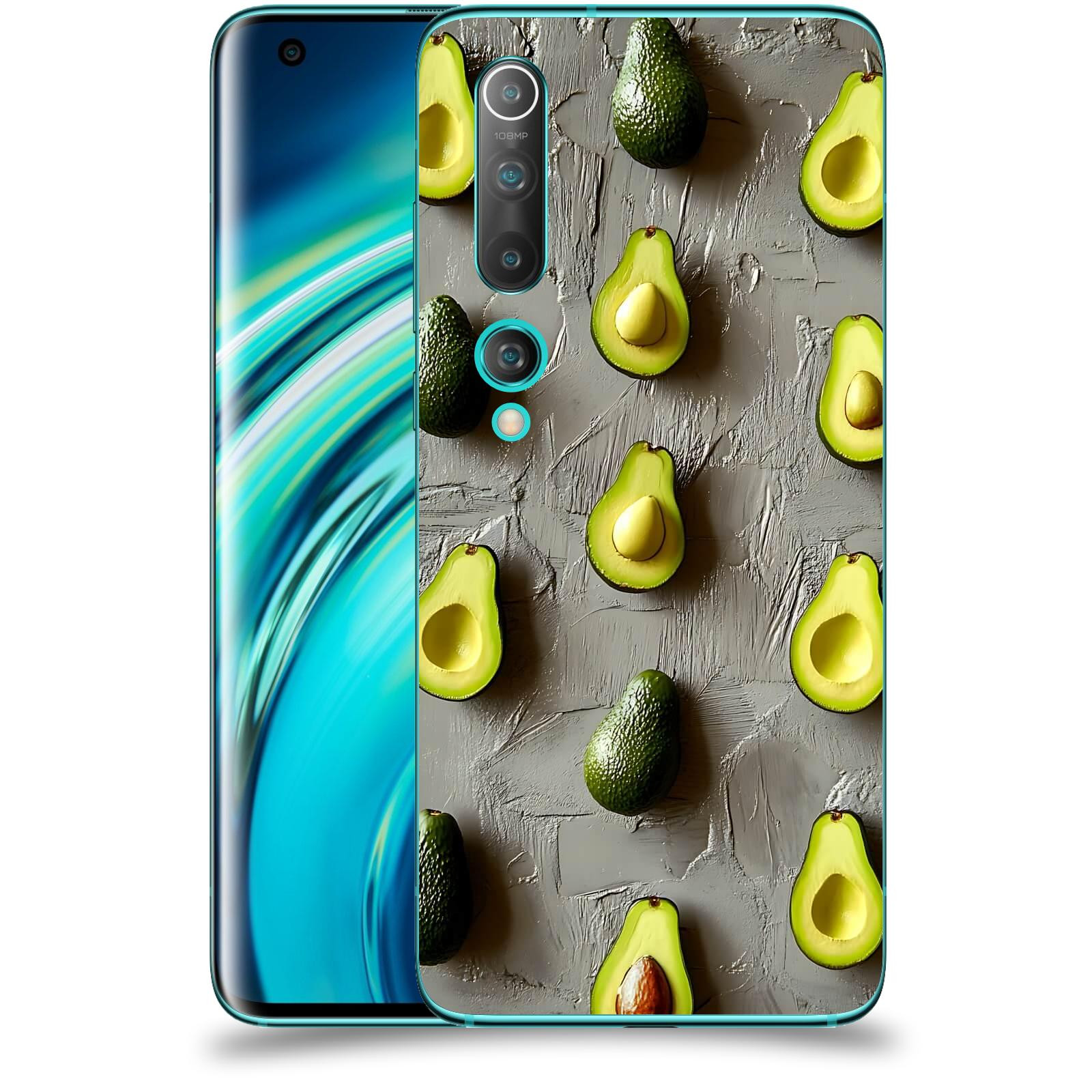 ACOVER Kryt na mobil Xiaomi Mi 10 - Zelená harmonie