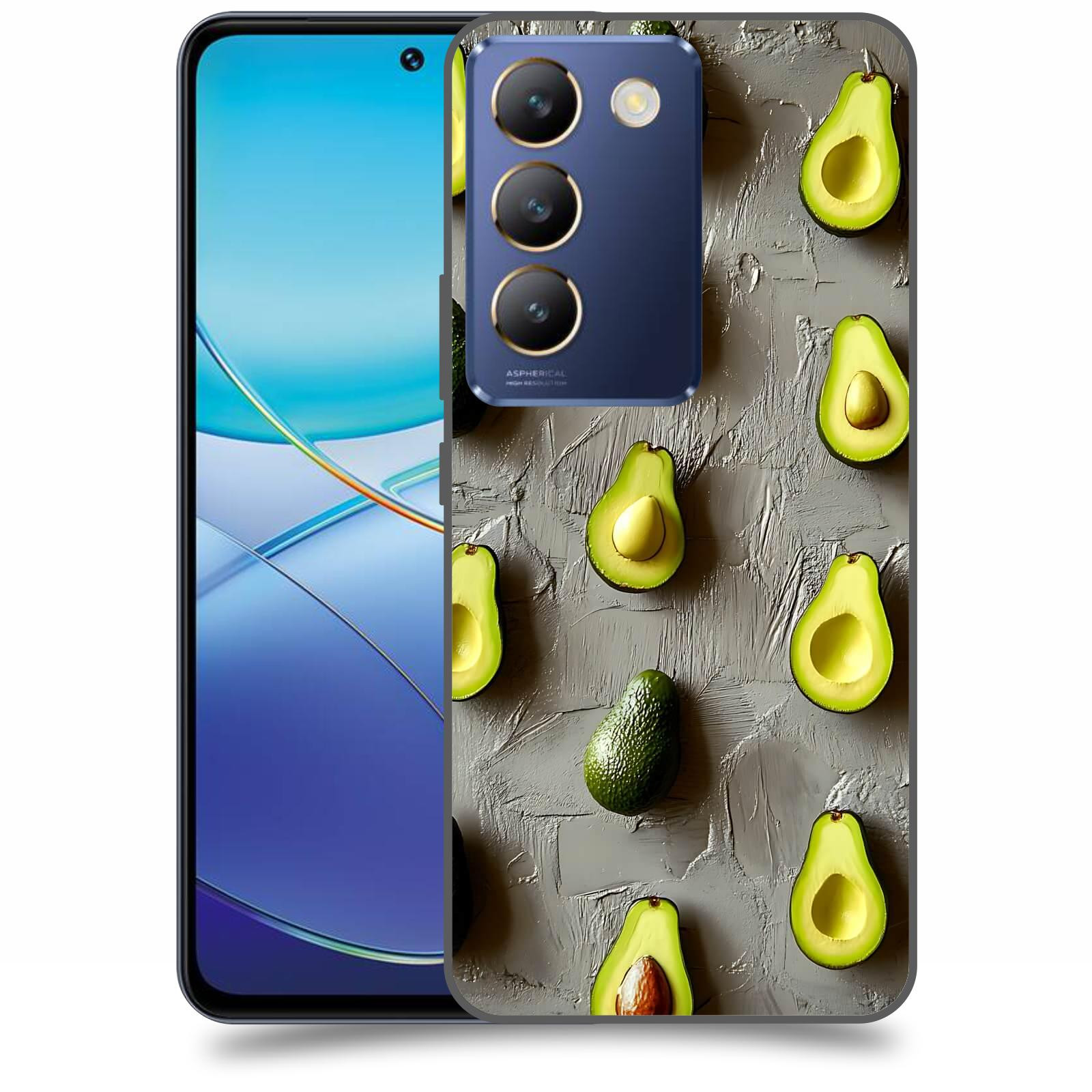 ACOVER Kryt na mobil Vivo V40SE - Zelená harmonie
