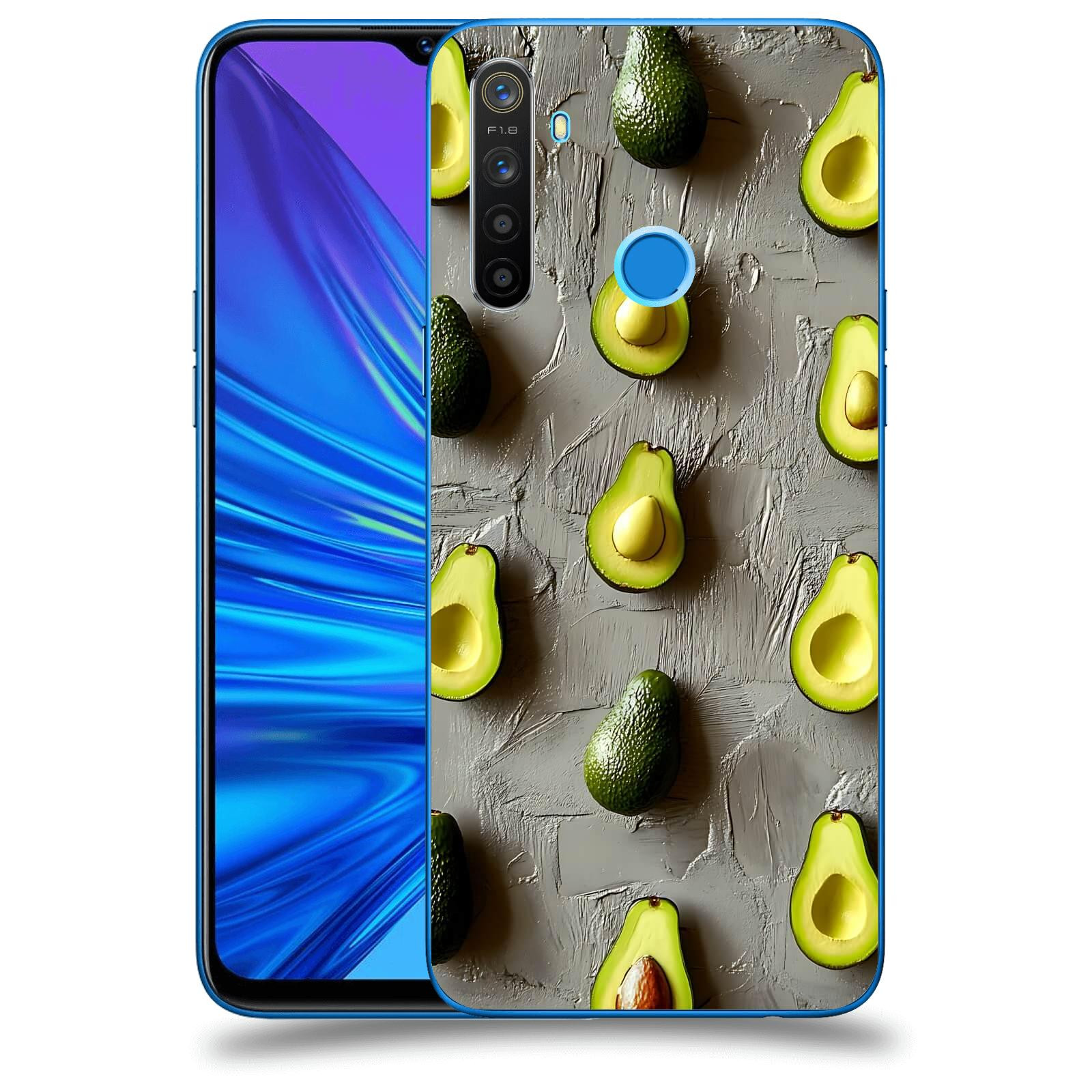 ACOVER Kryt na mobil Realme 5 - Zelená harmonie