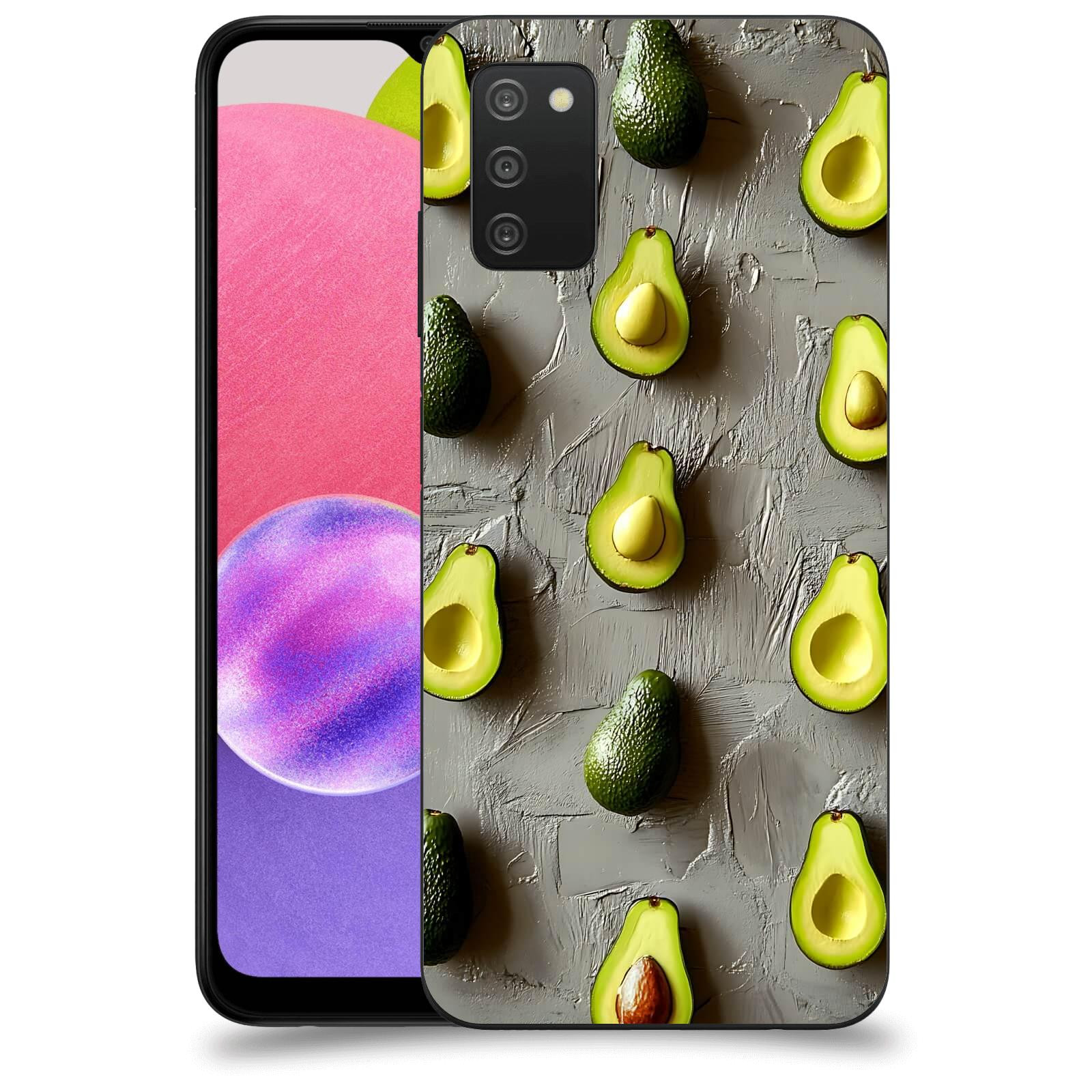 ACOVER Kryt na mobil Samsung Galaxy A03s A037G - Zelená harmonie