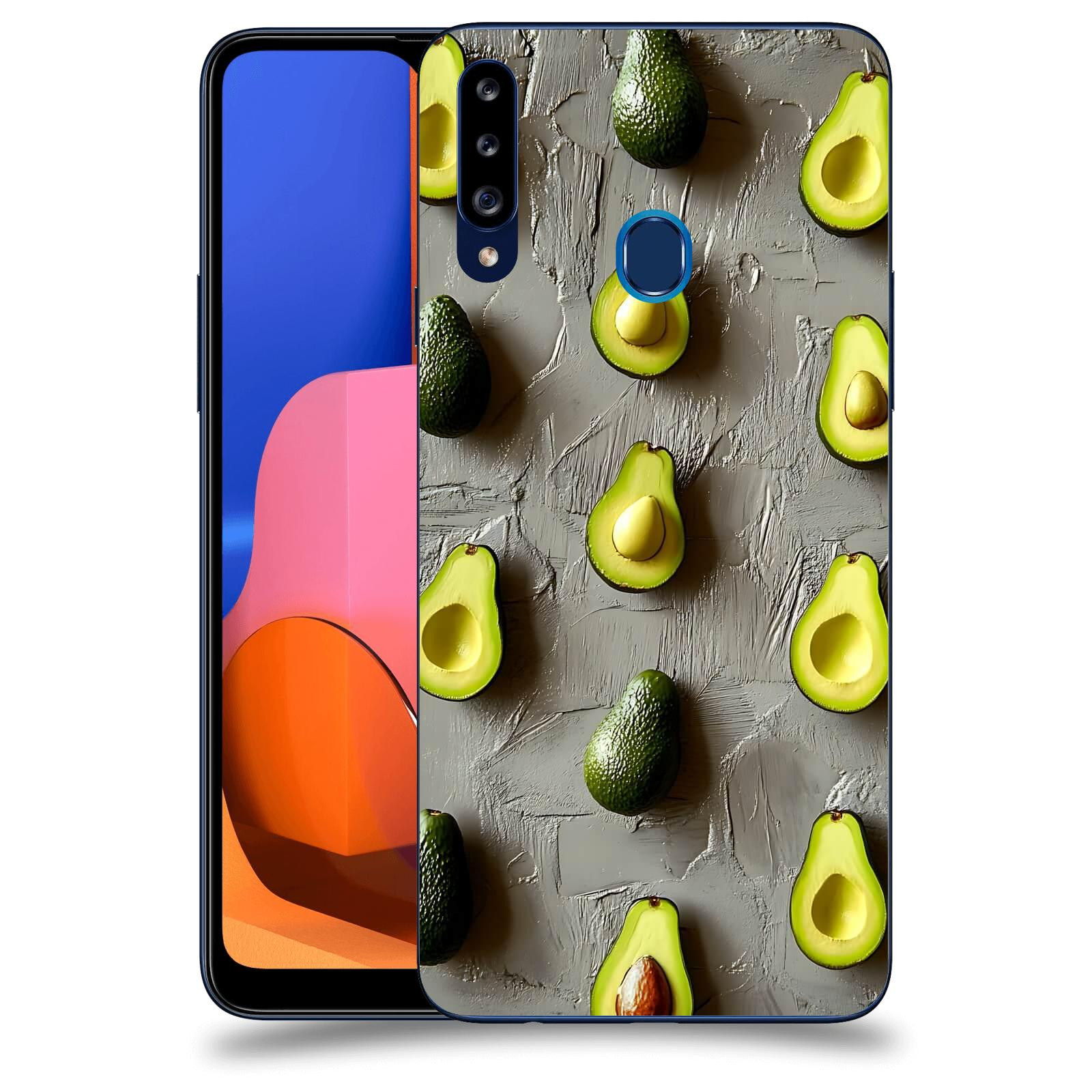 ACOVER Kryt na mobil Samsung Galaxy A20s - Zelená harmonie