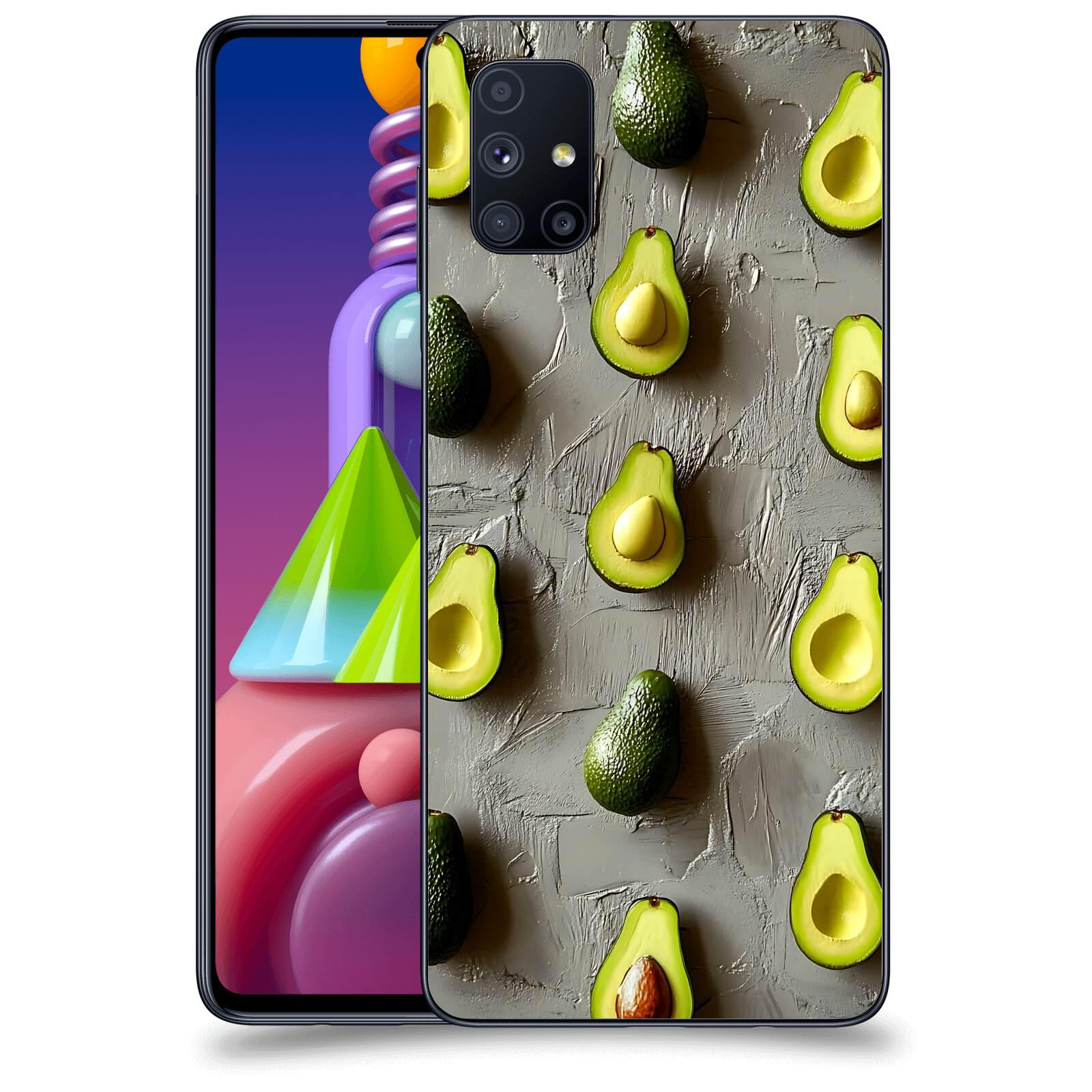 ACOVER Kryt na mobil Samsung Galaxy M51 M515F - Zelená harmonie