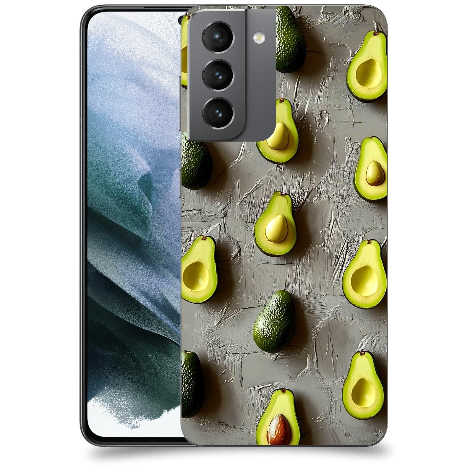 ACOVER Kryt na mobil Samsung Galaxy S21 G991B - Zelená harmonie