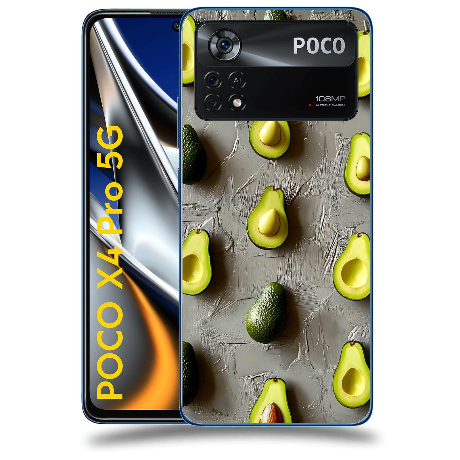 ACOVER Kryt na mobil Xiaomi Poco X4 Pro 5G - Zelená harmonie