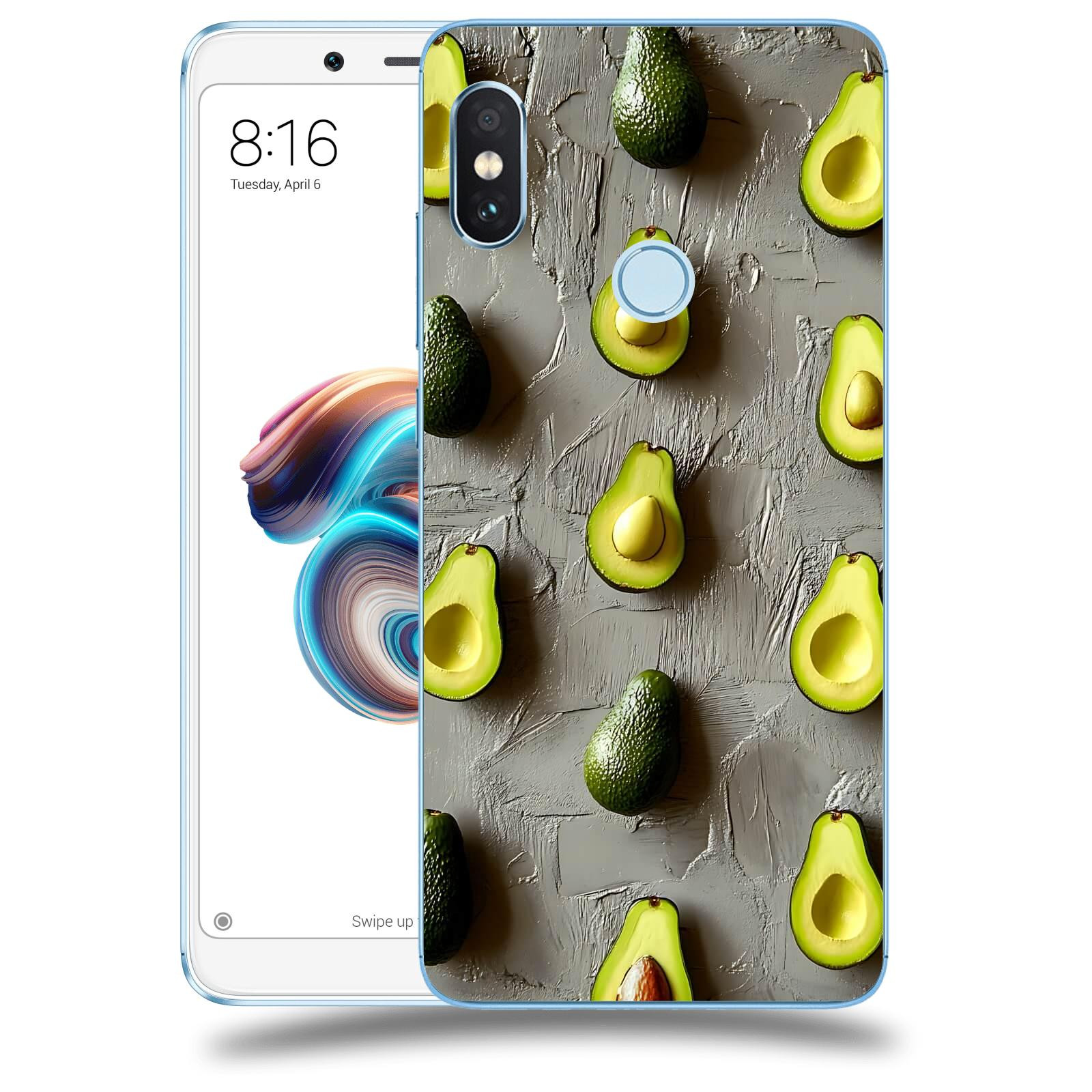 ACOVER Kryt na mobil Xiaomi Redmi Note 5 Global - Zelená harmonie