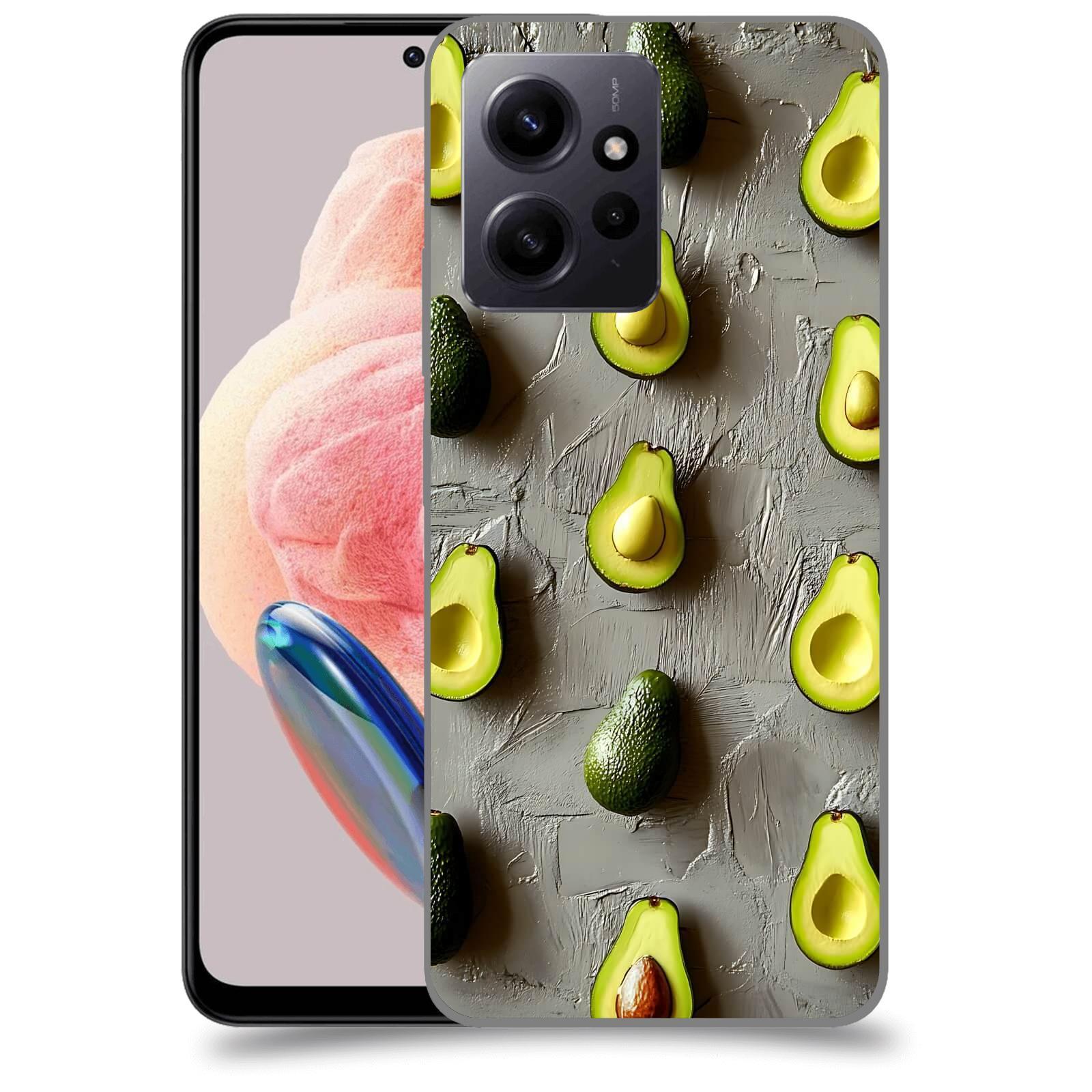ACOVER Kryt na mobil Xiaomi Redmi Note 12 4G - Zelená harmonie