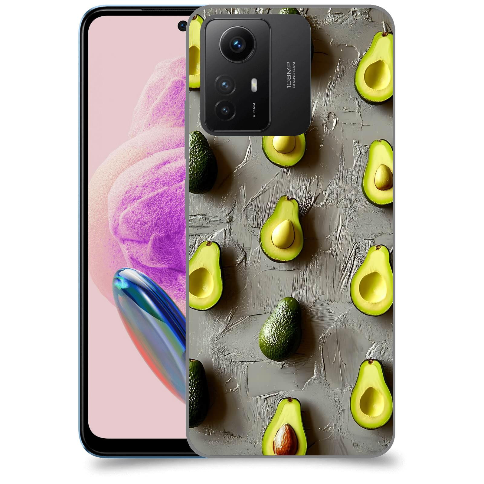 ACOVER Kryt na mobil Xiaomi Redmi Note 12S - Zelená harmonie