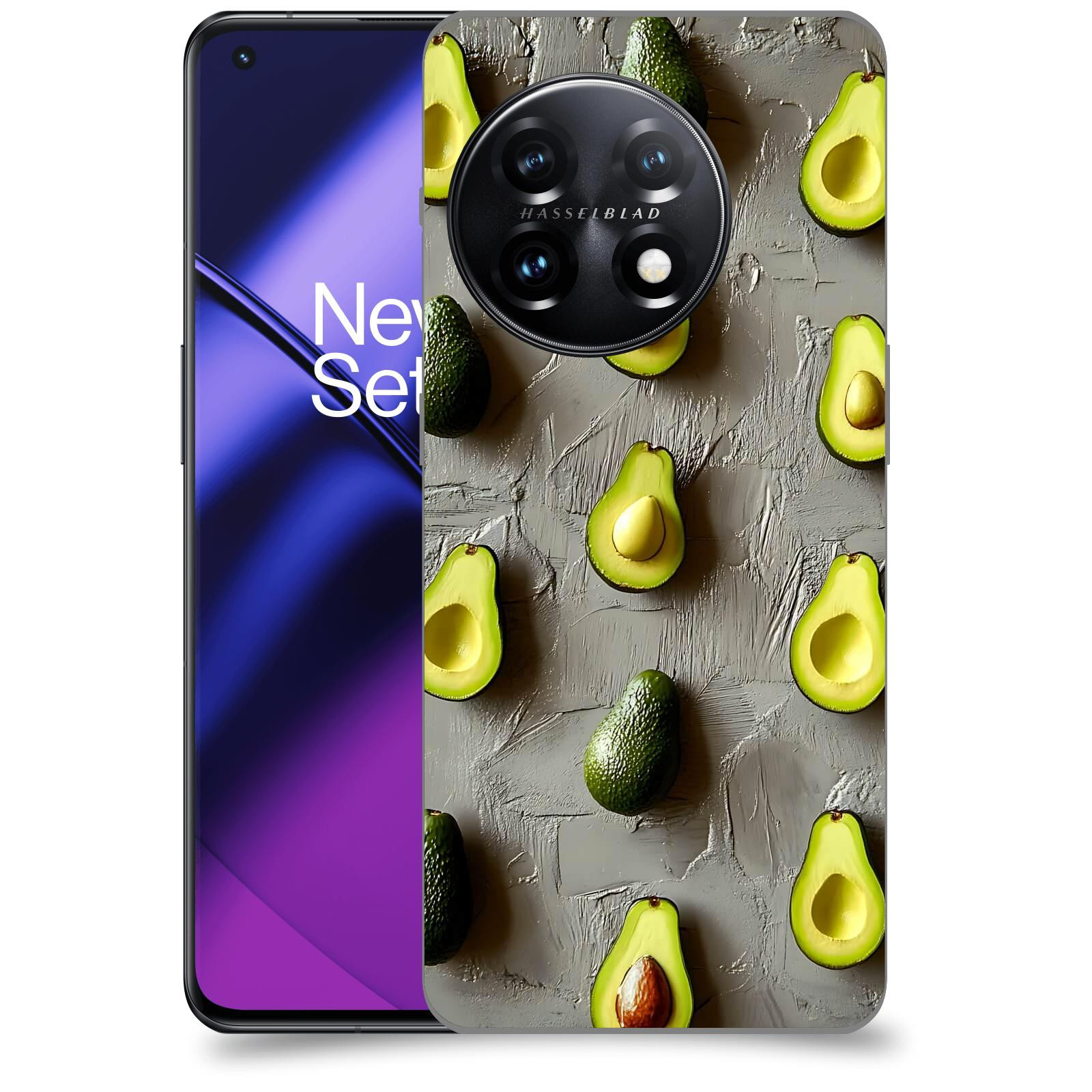 ACOVER Kryt na mobil OnePlus 11 5G - Zelená harmonie