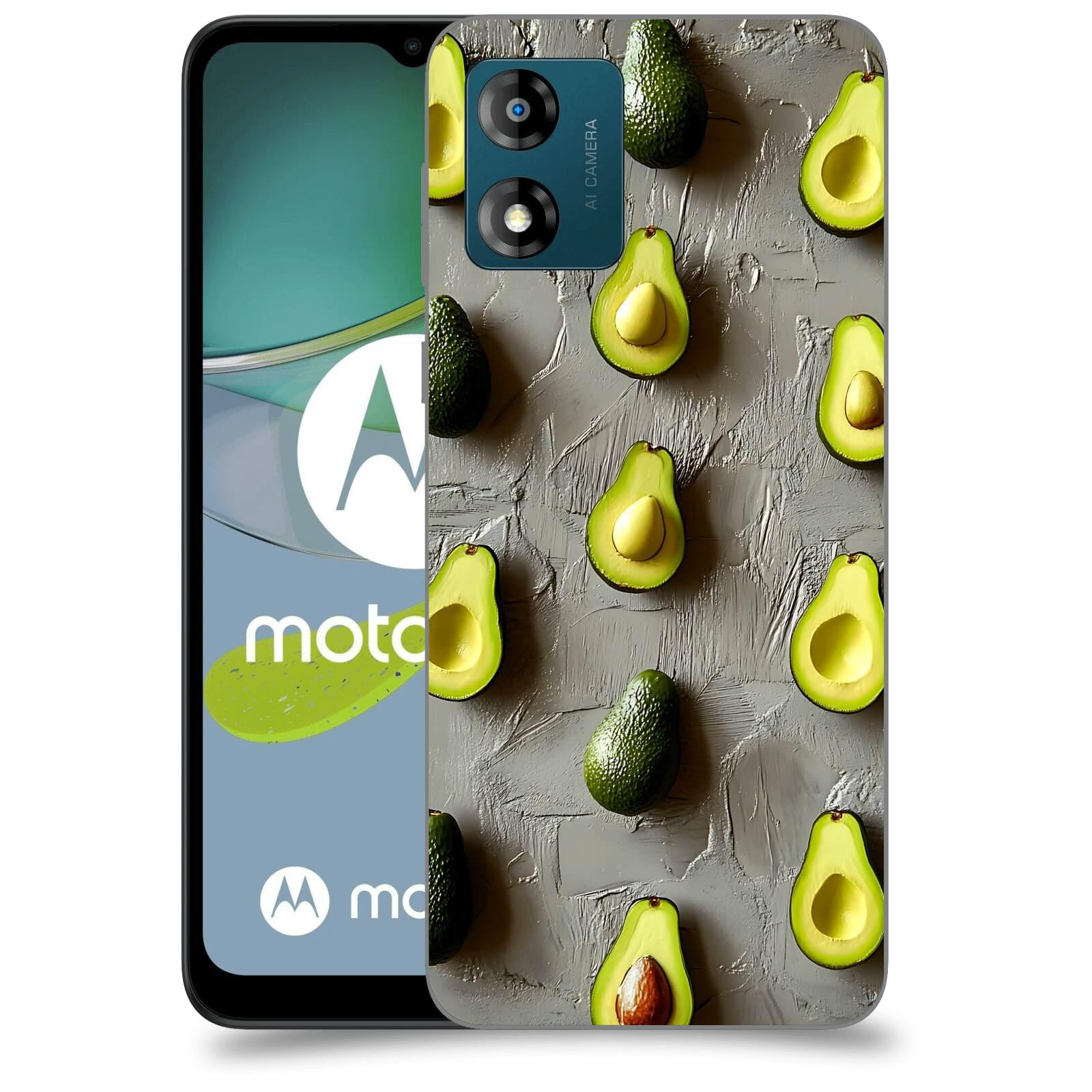 ACOVER Kryt na mobil Motorola Moto E13 - Zelená harmonie