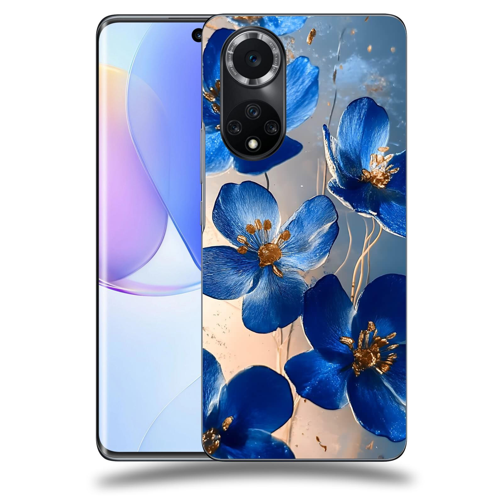 ACOVER Kryt na mobil Huawei Nova 9 - Zlatá elegance