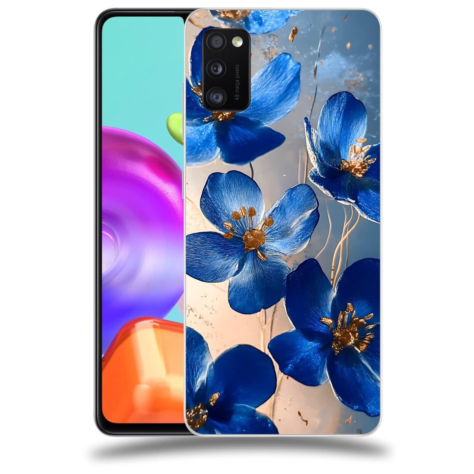 ACOVER Kryt na mobil Samsung Galaxy A41 A415F - Zlatá elegance