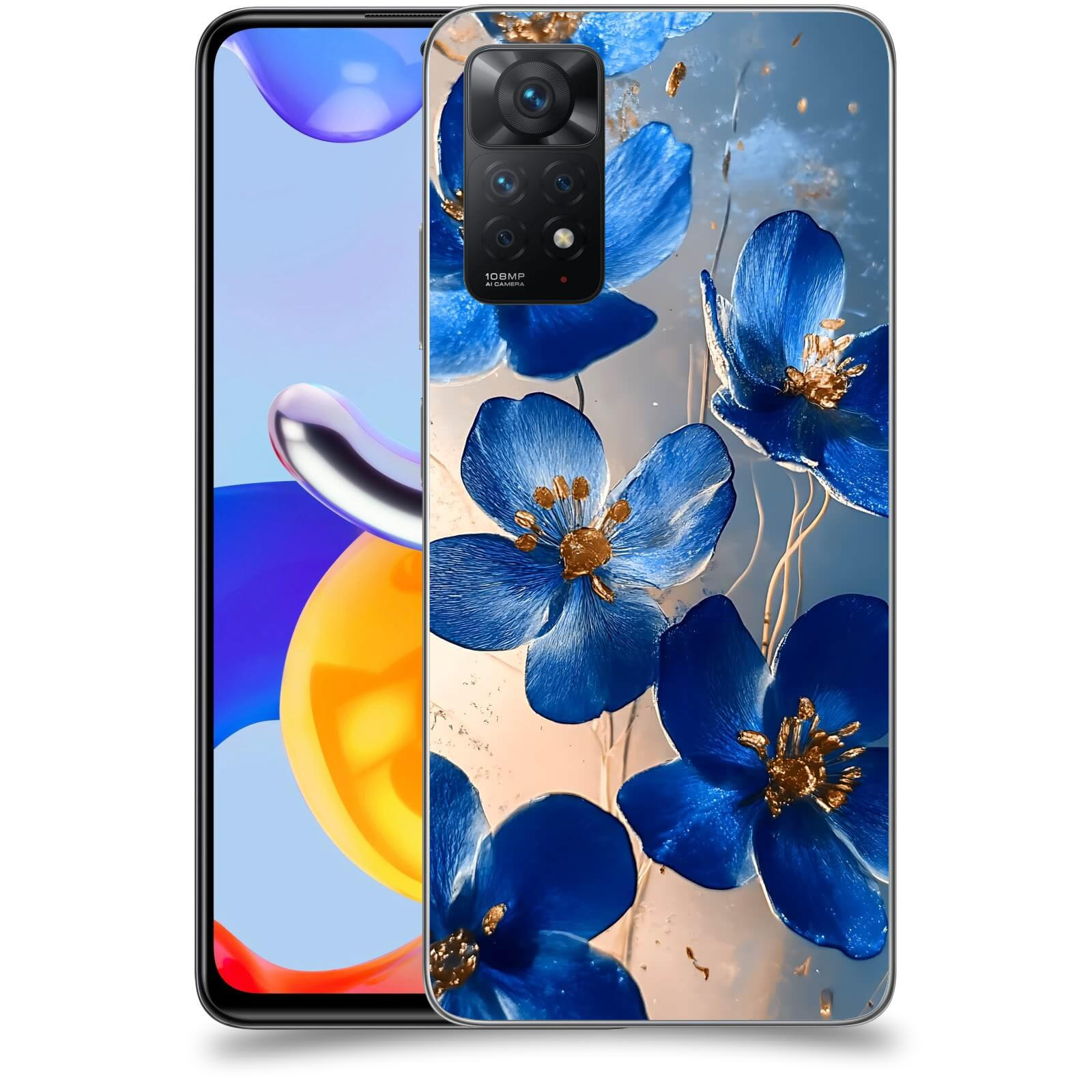 ACOVER Kryt na mobil Xiaomi Redmi Note 11 Pro - Zlatá elegance