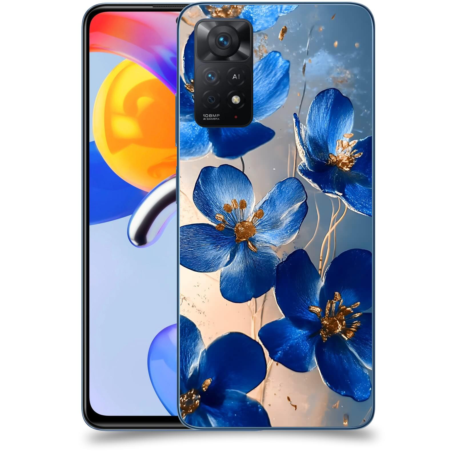 ACOVER Kryt na mobil Xiaomi Redmi Note 11 Pro 5G - Zlatá elegance