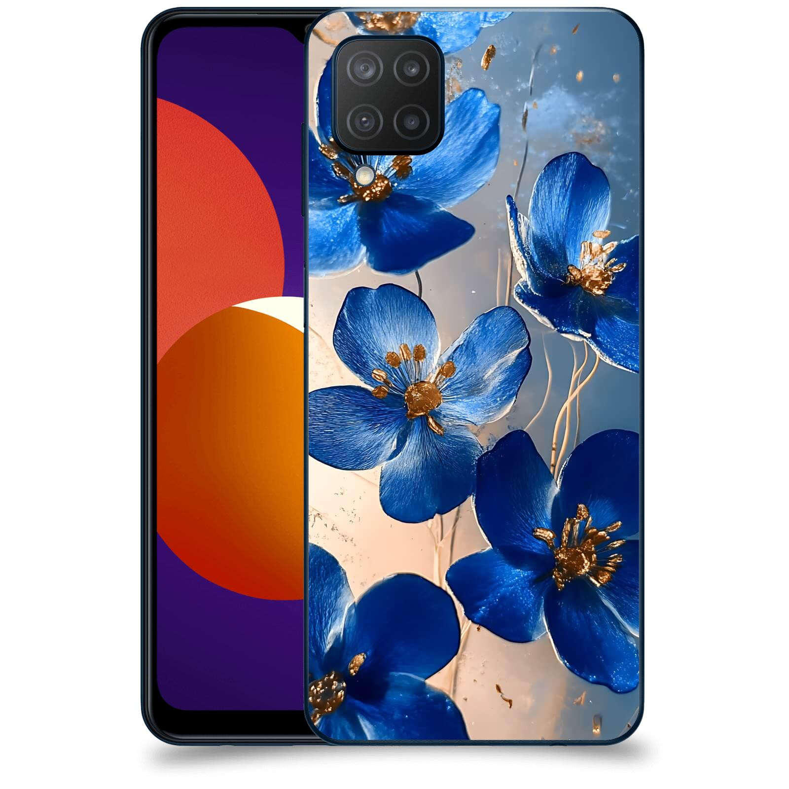 ACOVER Kryt na mobil Samsung Galaxy M12 M127F - Zlatá elegance