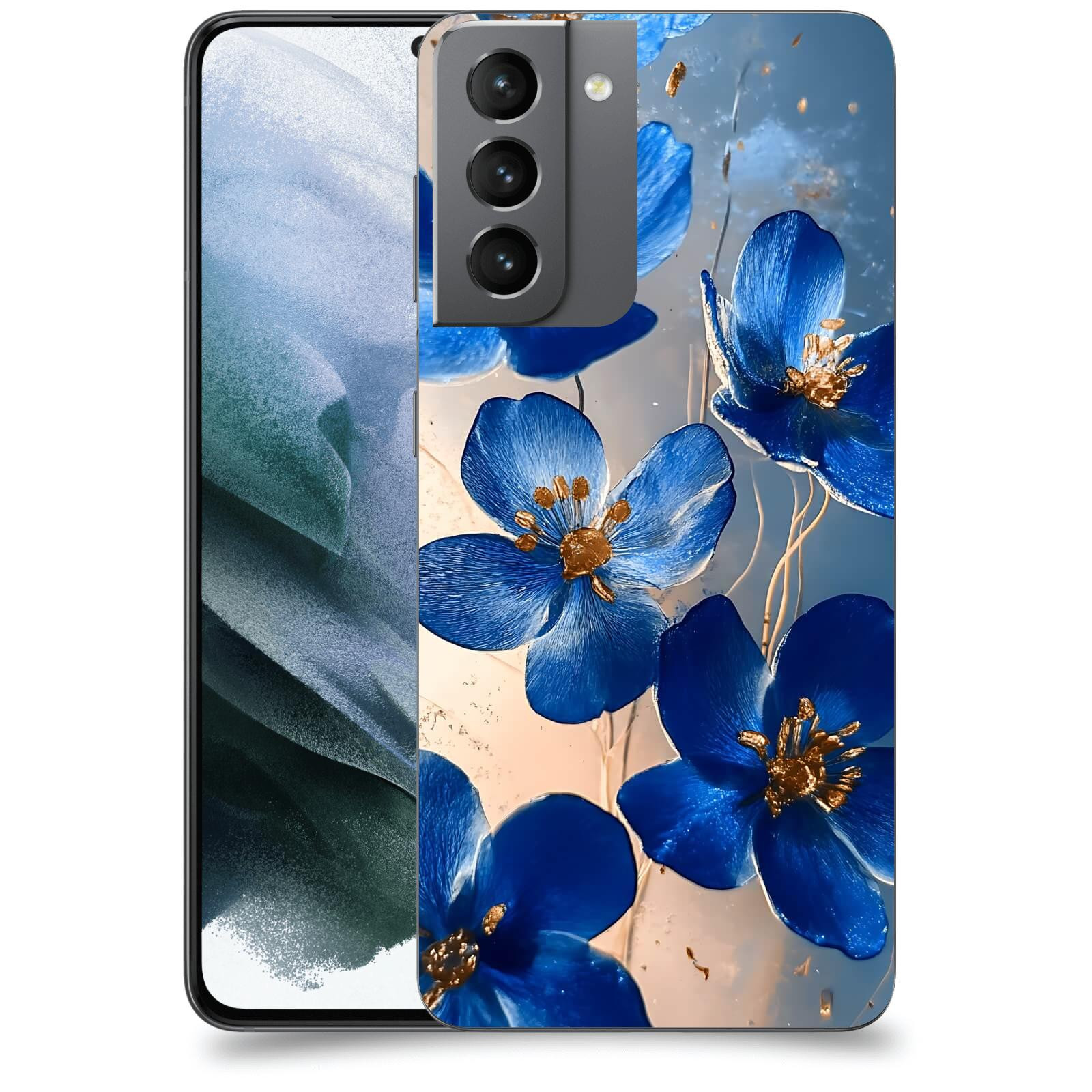 ACOVER Kryt na mobil Samsung Galaxy S21 G991B - Zlatá elegance