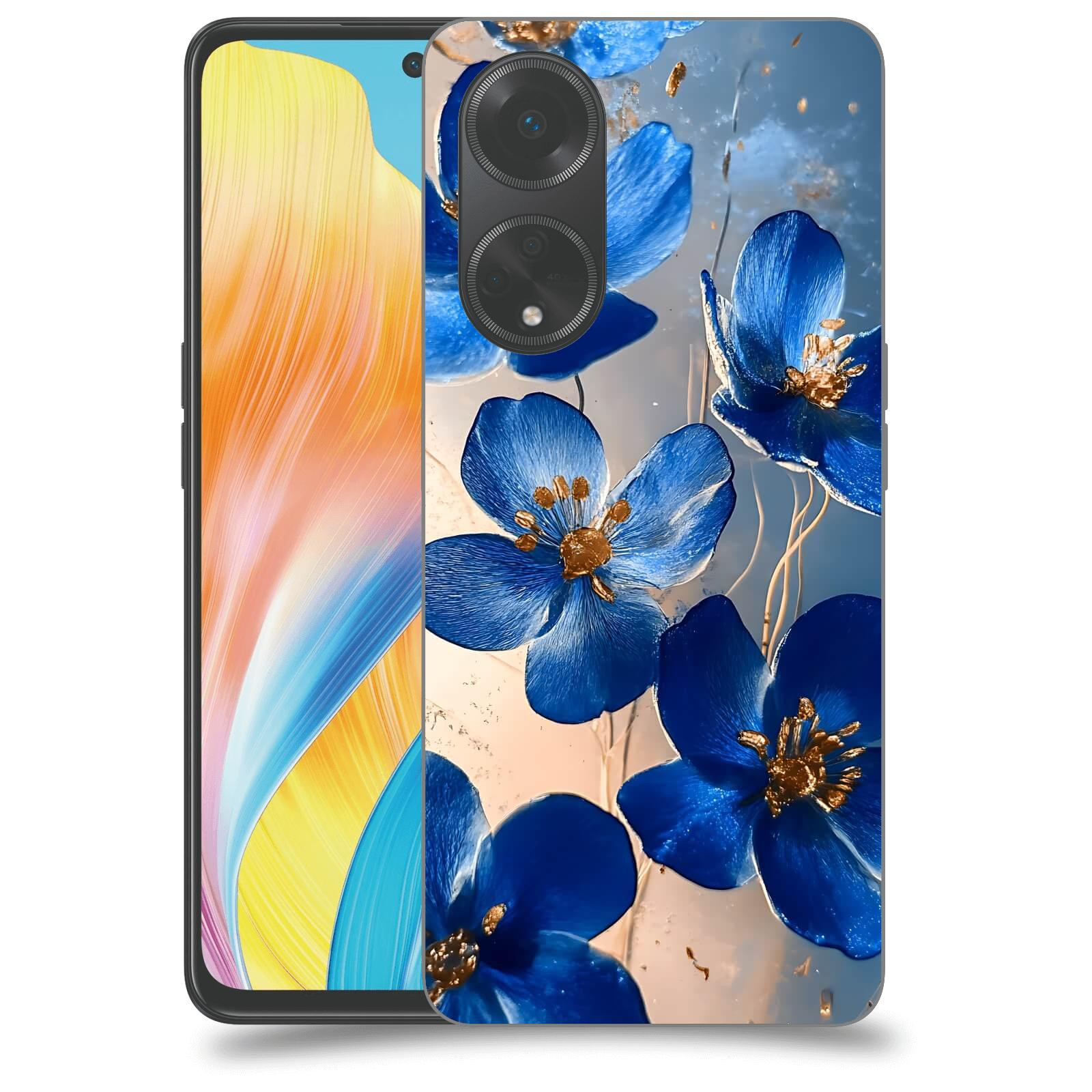 ACOVER Kryt na mobil OPPO A98 5G - Zlatá elegance