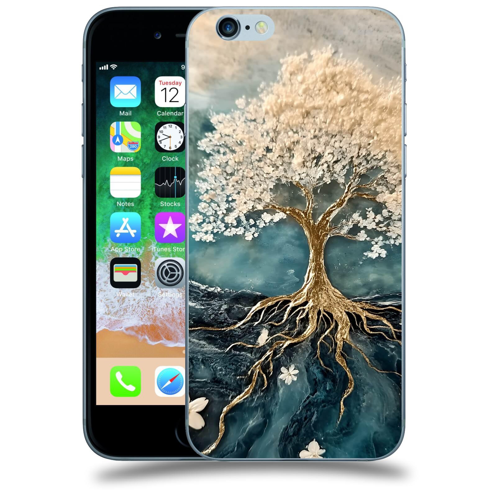 ACOVER Kryt na mobil Apple iPhone 6/6S - Zlatý život