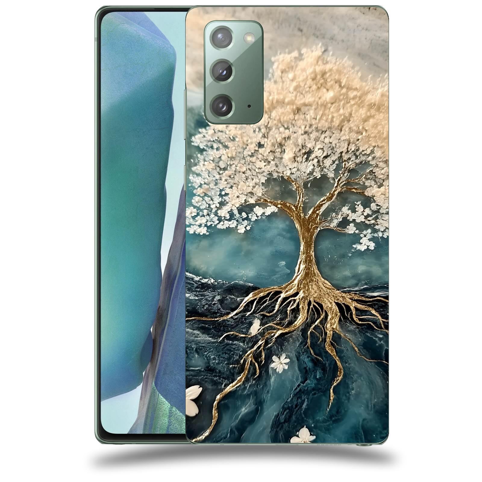 ACOVER Kryt na mobil Samsung Galaxy Note 20 - Zlatý život