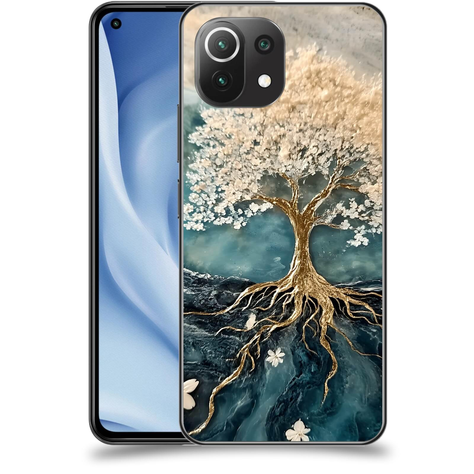 ACOVER Kryt na mobil Xiaomi Mi 11 Lite - Zlatý život