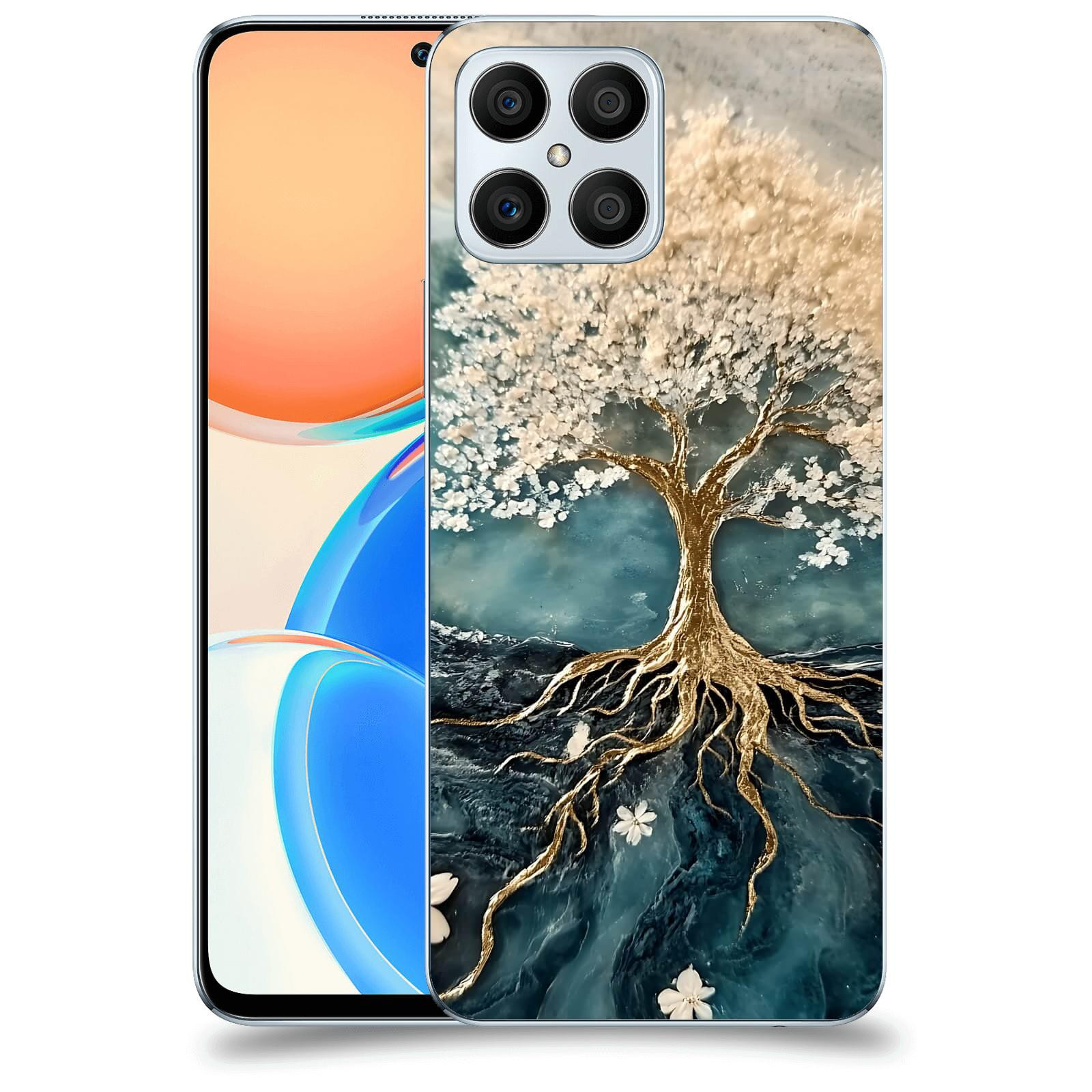 ACOVER Kryt na mobil Honor X8 5G - Zlatý život