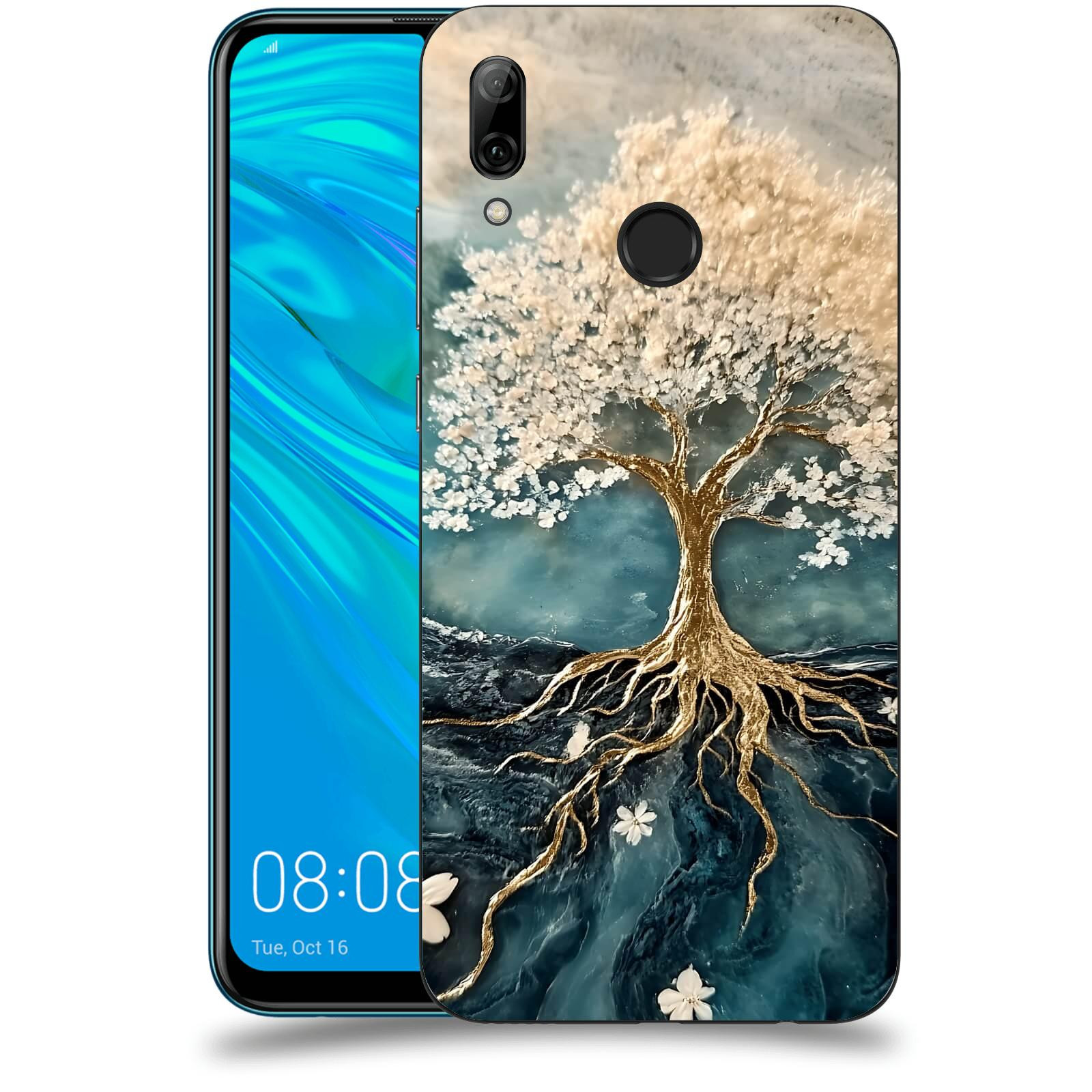 ACOVER Kryt na mobil Huawei P Smart 2019 - Zlatý život