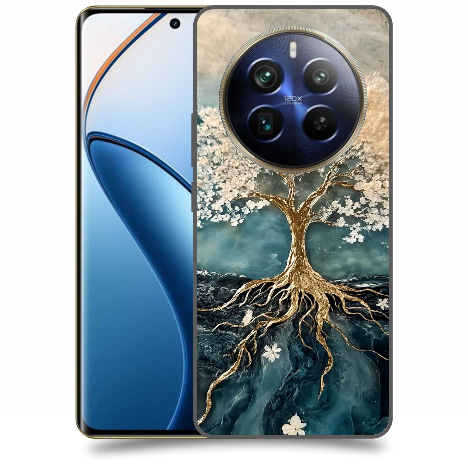 ACOVER Kryt na mobil Realme 12 pro+ 5g - Zlatý život