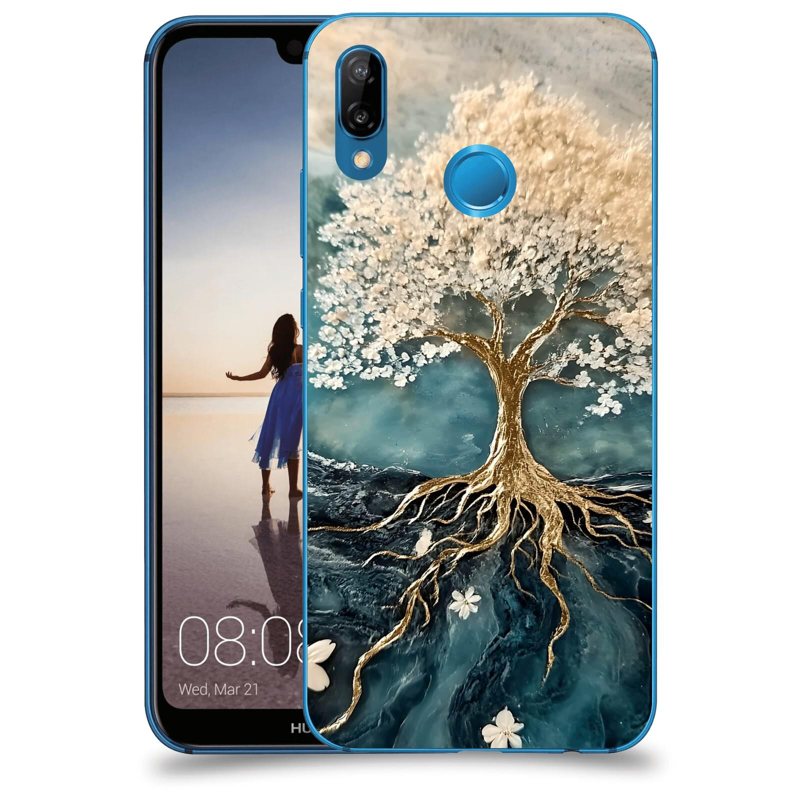 ACOVER Kryt na mobil Huawei P20 Lite - Zlatý život