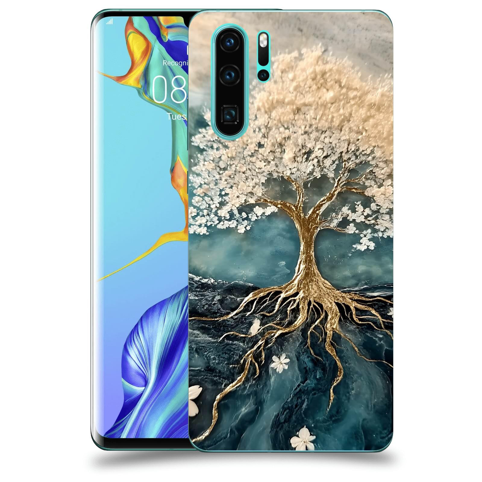 ACOVER Kryt na mobil Huawei P30 Pro - Zlatý život