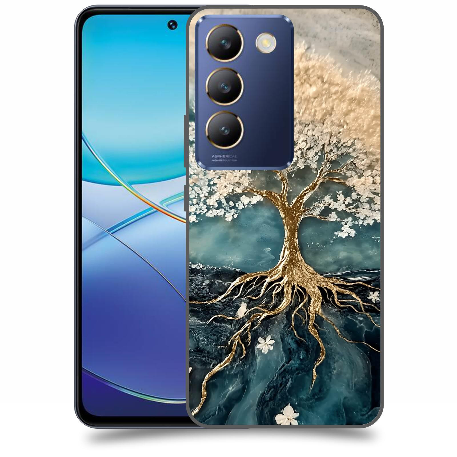 ACOVER Kryt na mobil Vivo V40SE - Zlatý život