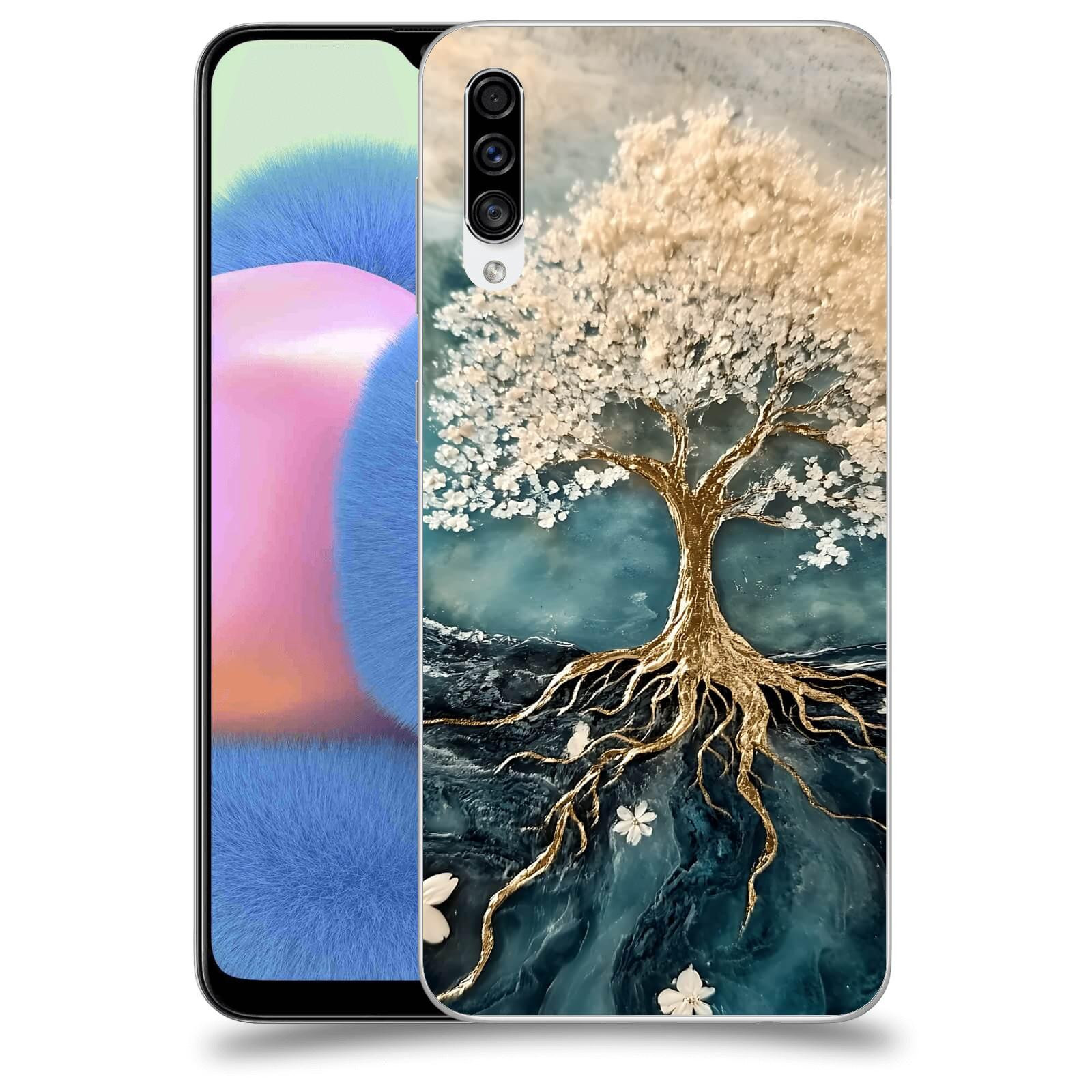 ACOVER Kryt na mobil Samsung Galaxy A30s A307F - Zlatý život