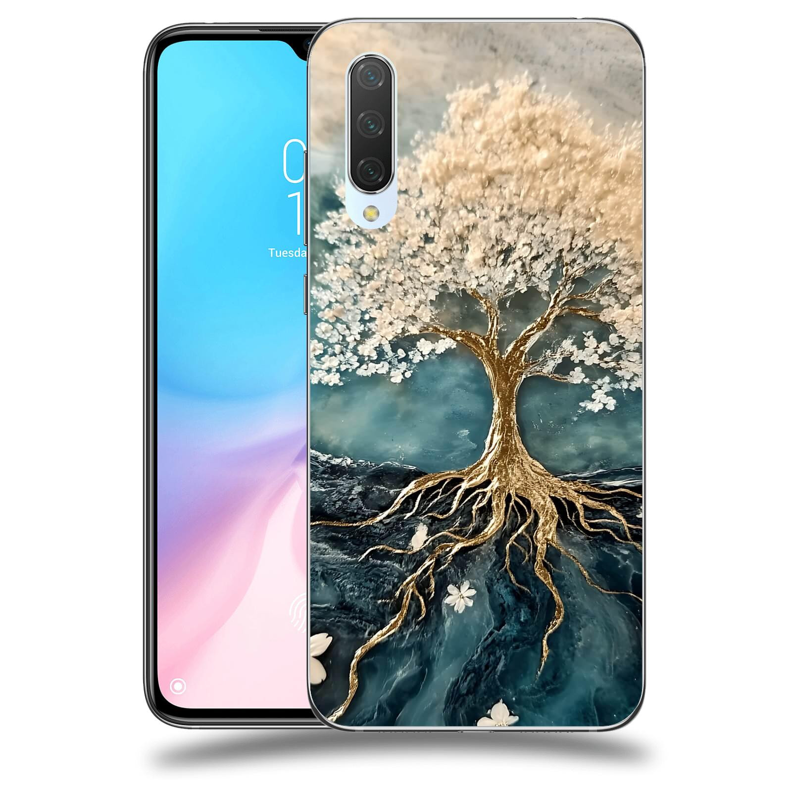 ACOVER Kryt na mobil Xiaomi Mi 9 Lite - Zlatý život