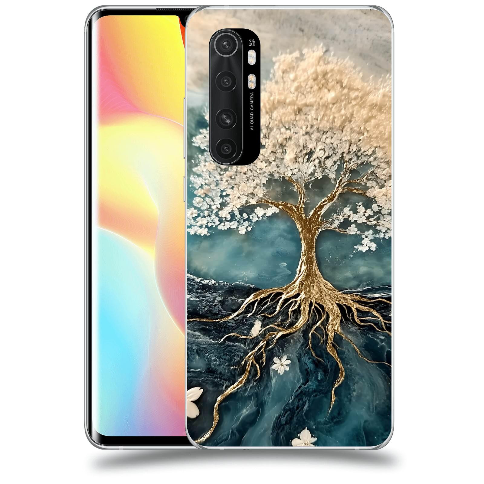 ACOVER Kryt na mobil Xiaomi Mi Note 10 Lite - Zlatý život