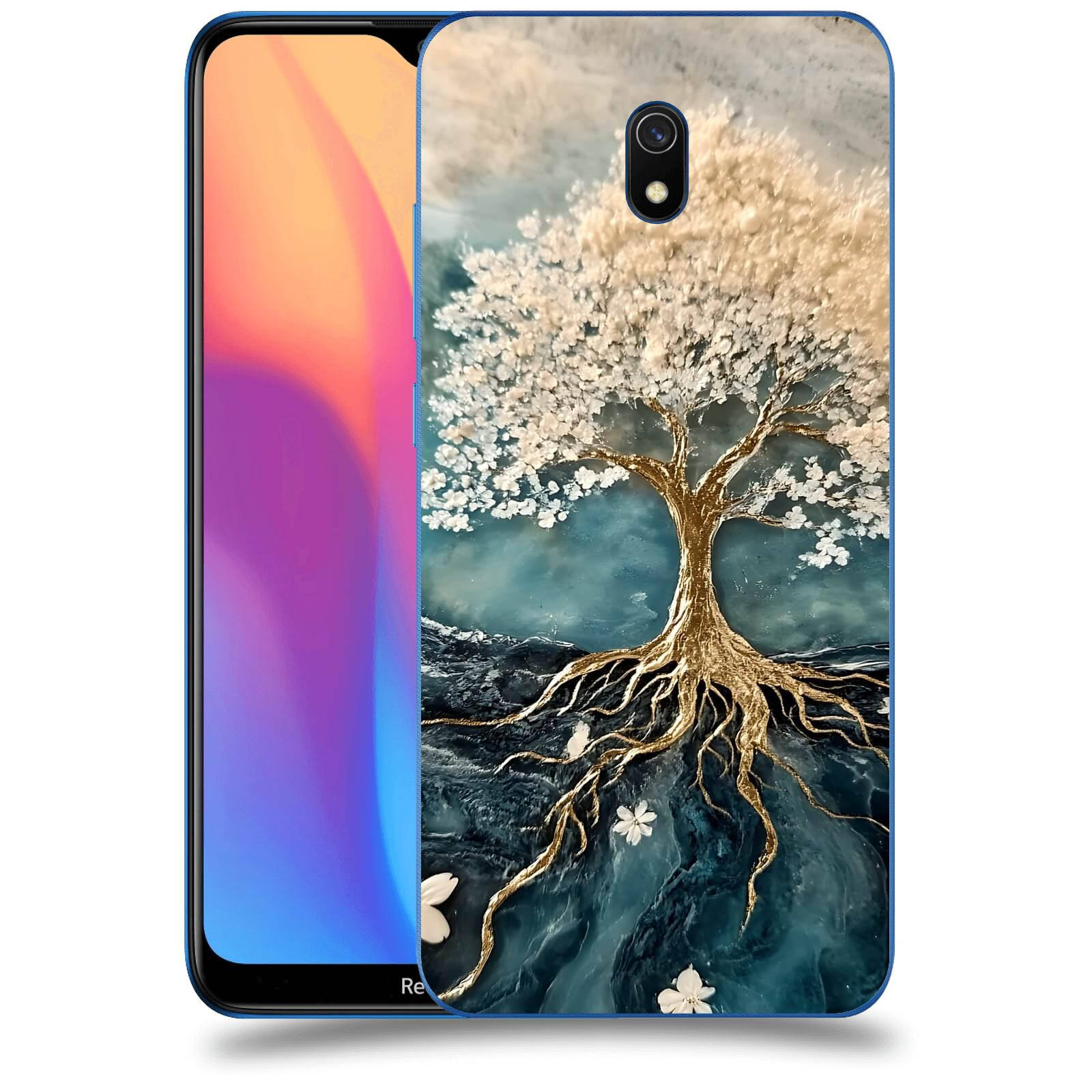 ACOVER Kryt na mobil Xiaomi Redmi 8A - Zlatý život