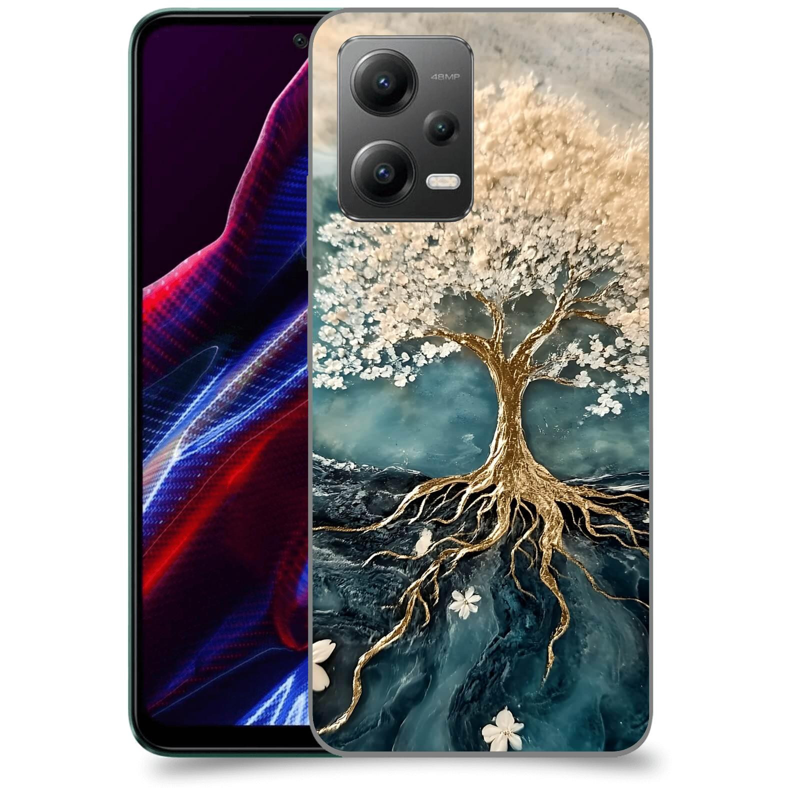 ACOVER Kryt na mobil Xiaomi Poco X5 - Zlatý život