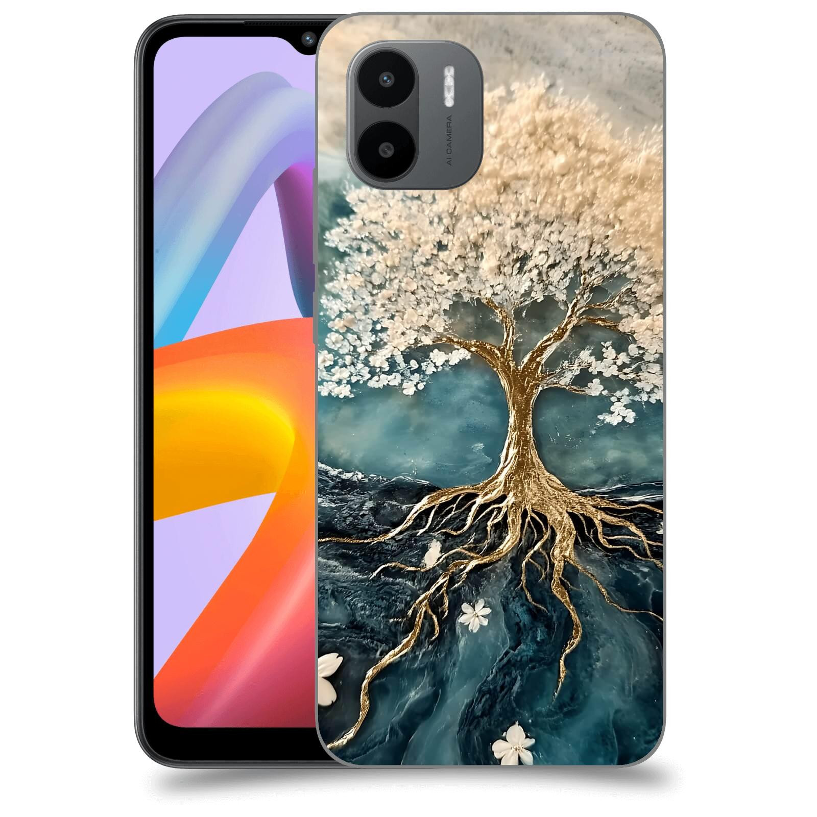 ACOVER Kryt na mobil Xiaomi Redmi A2+ - Zlatý život