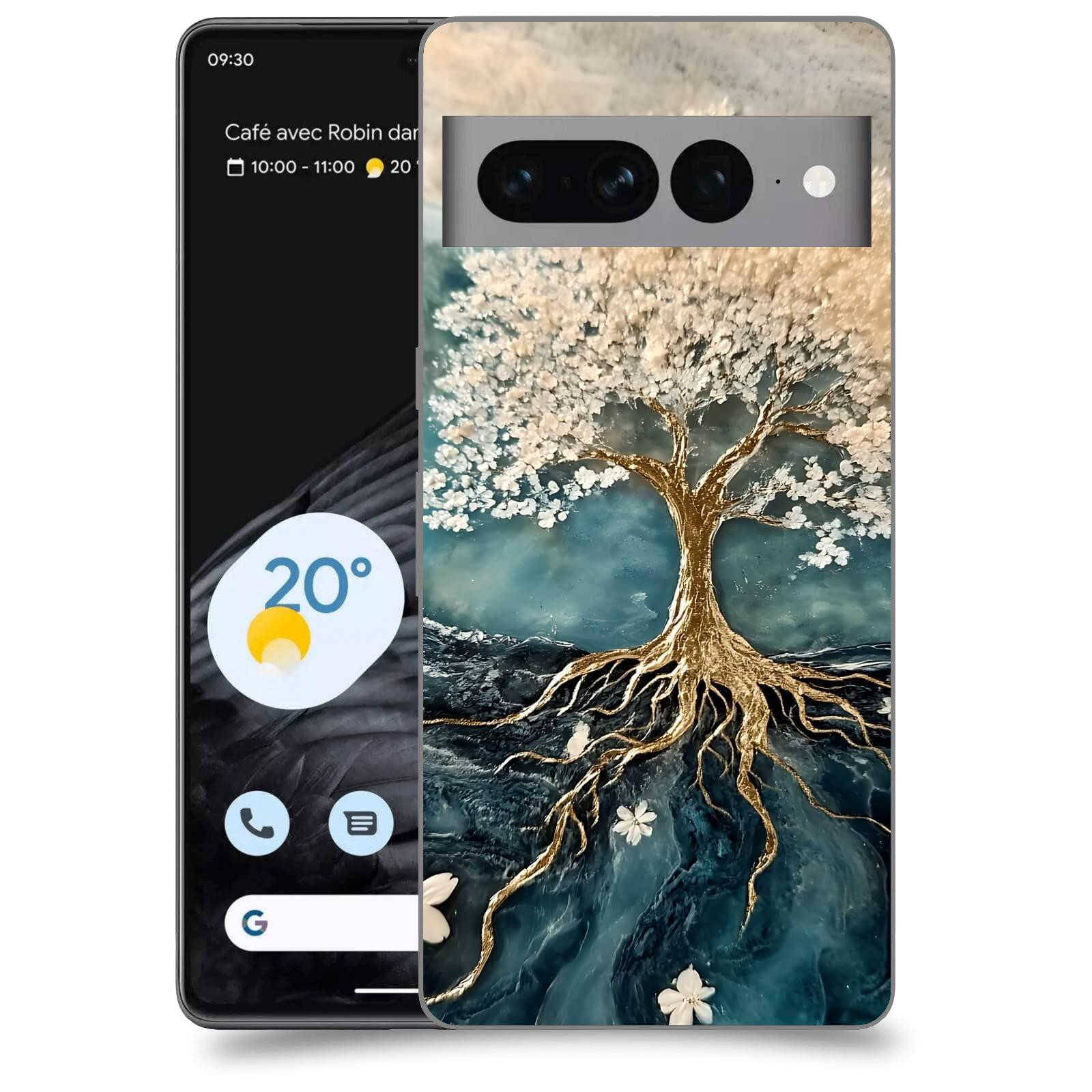 ACOVER Kryt na mobil Google pixel 7 pro - Zlatý život