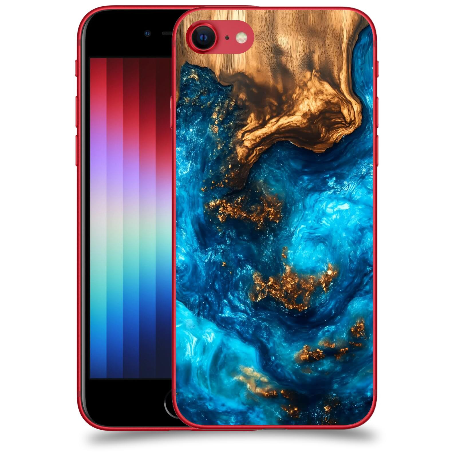 ACOVER Kryt na mobil Apple iPhone SE 2022 - Kosmická hloubka