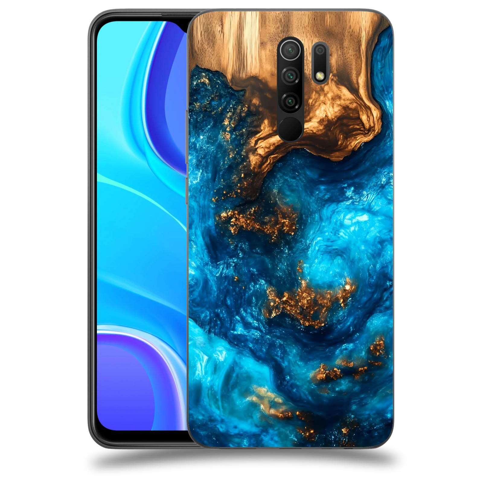 ACOVER Kryt na mobil Xiaomi Redmi 9 - Kosmická hloubka
