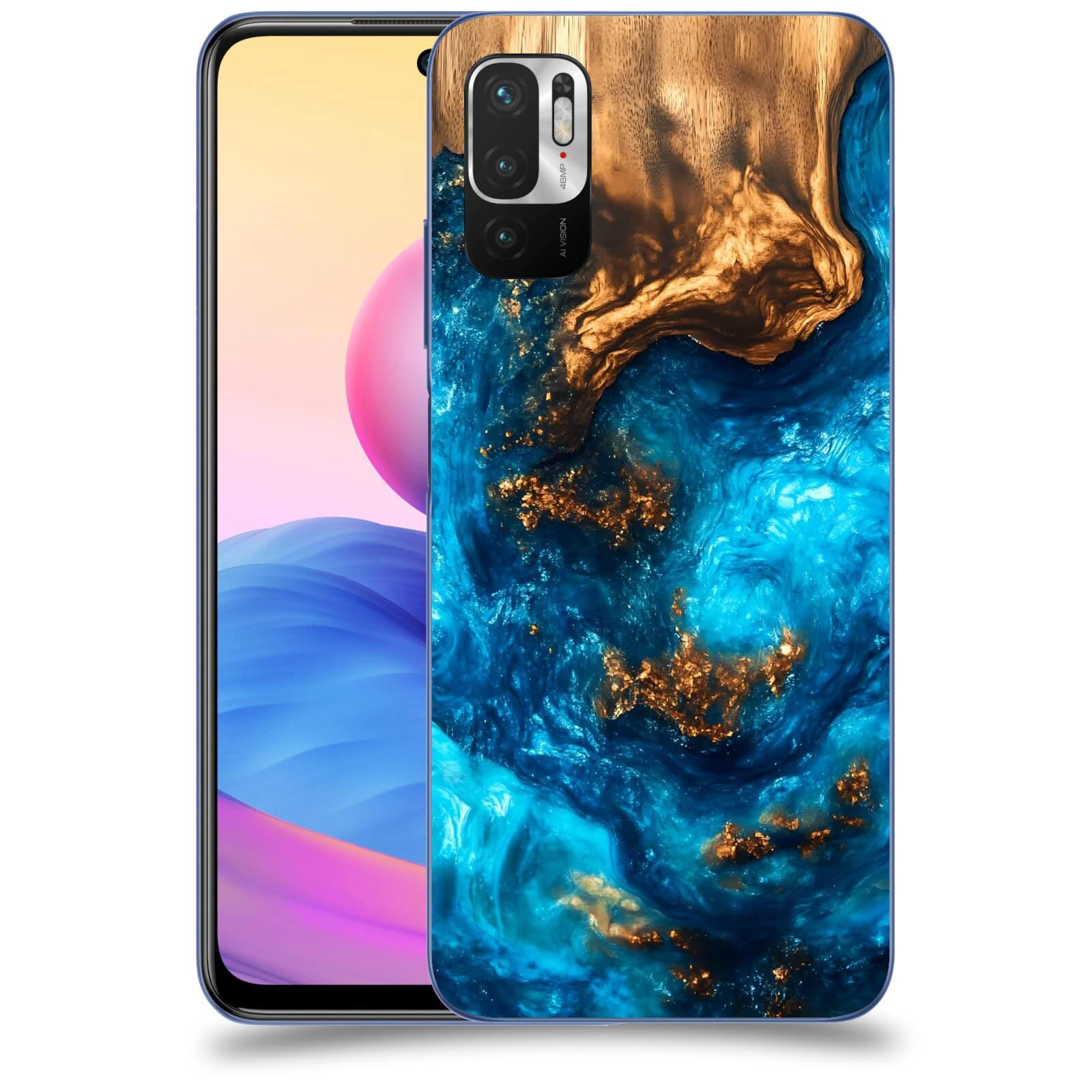 ACOVER Kryt na mobil Xiaomi Redmi Note 10 5G - Kosmická hloubka