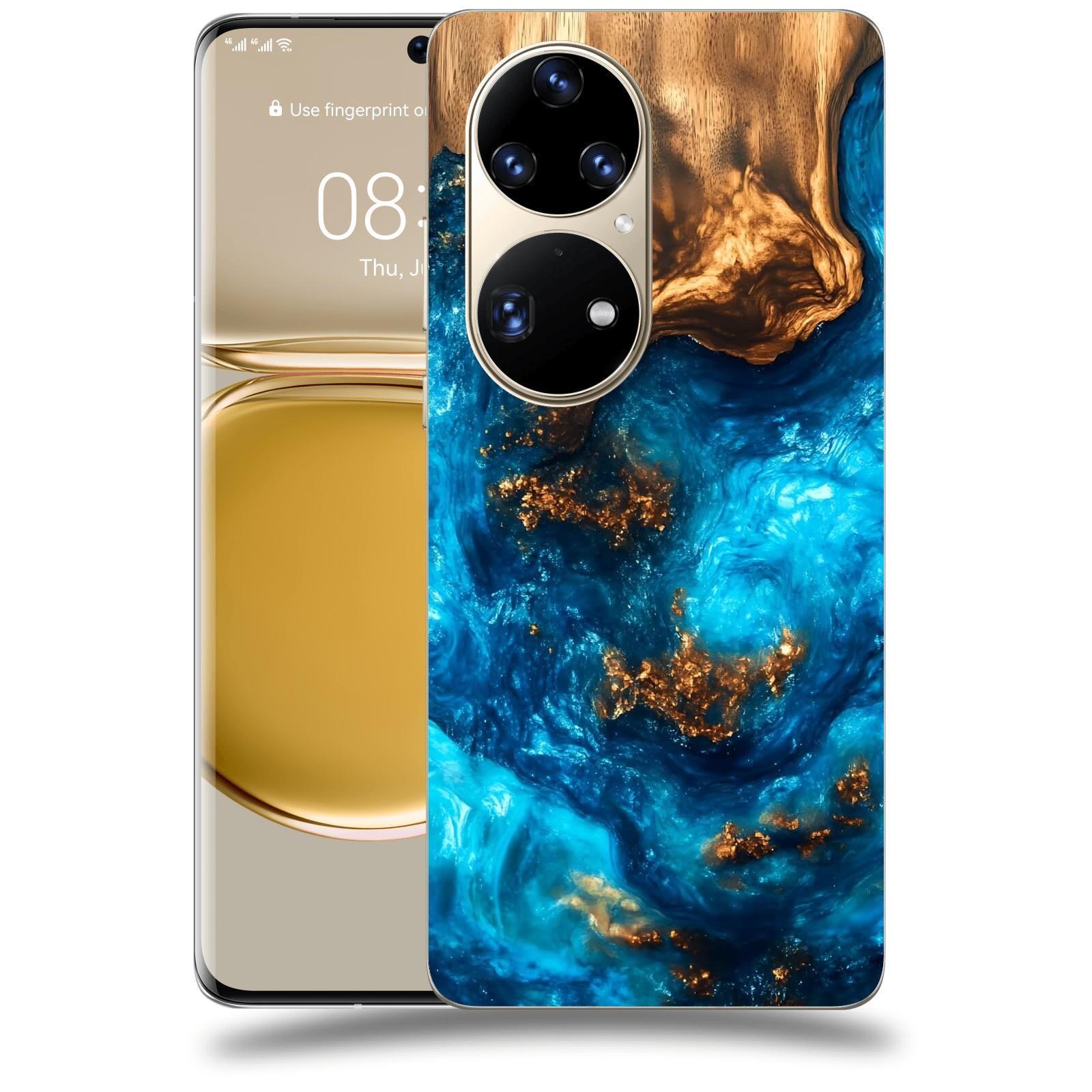 ACOVER Kryt na mobil Huawei P50 - Kosmická hloubka