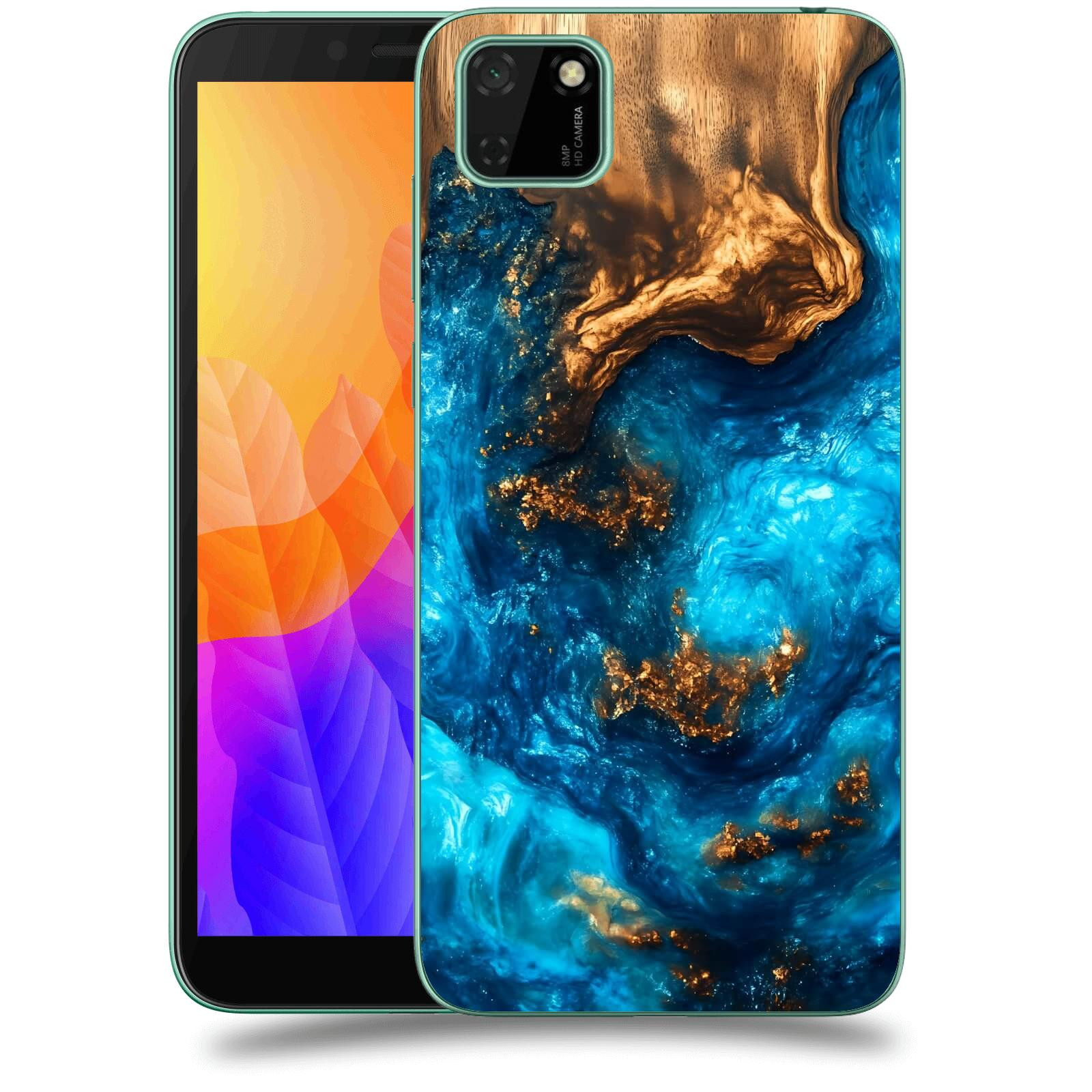 ACOVER Kryt na mobil Huawei Y5P - Kosmická hloubka