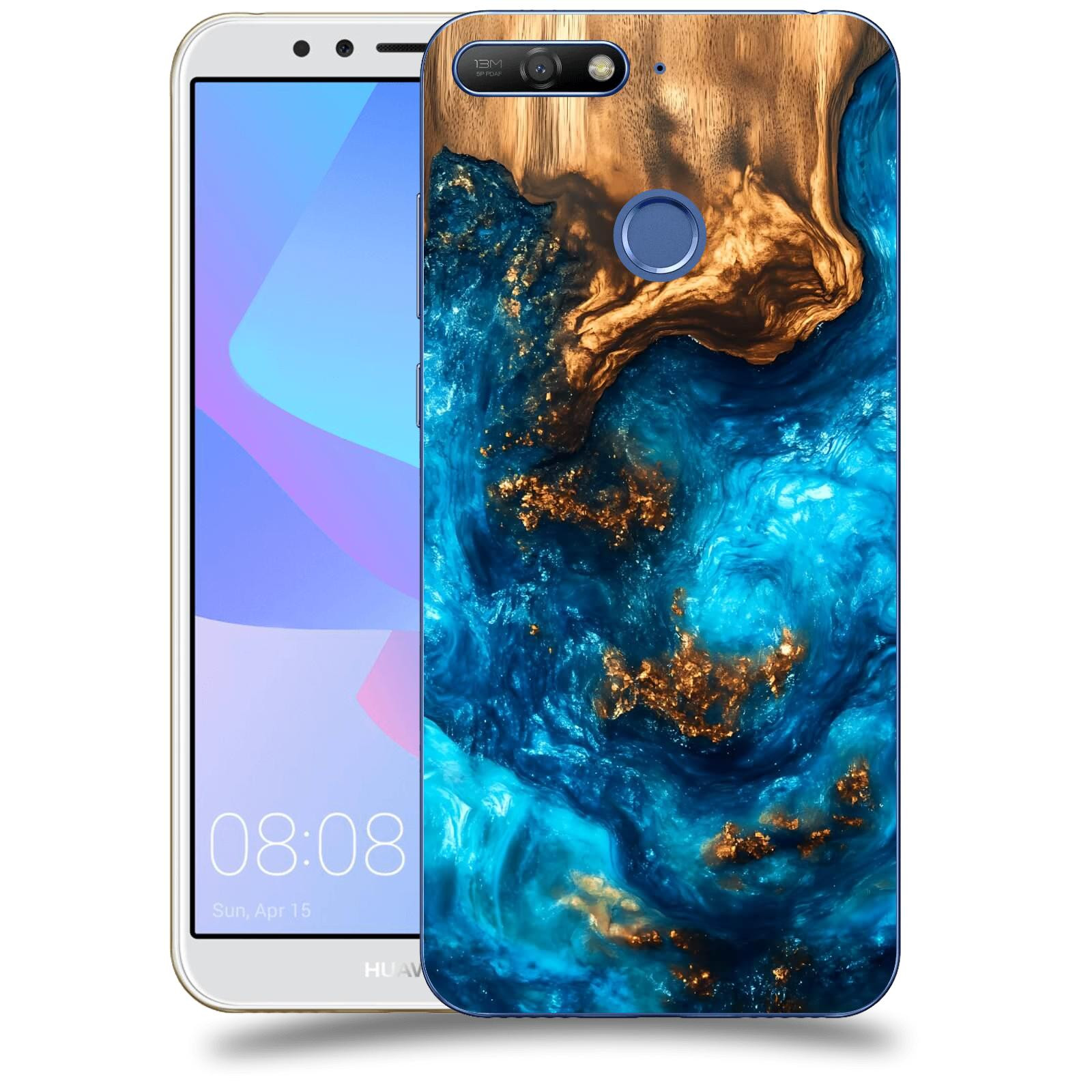 ACOVER Kryt na mobil Huawei Y6 Prime 2018 - Kosmická hloubka